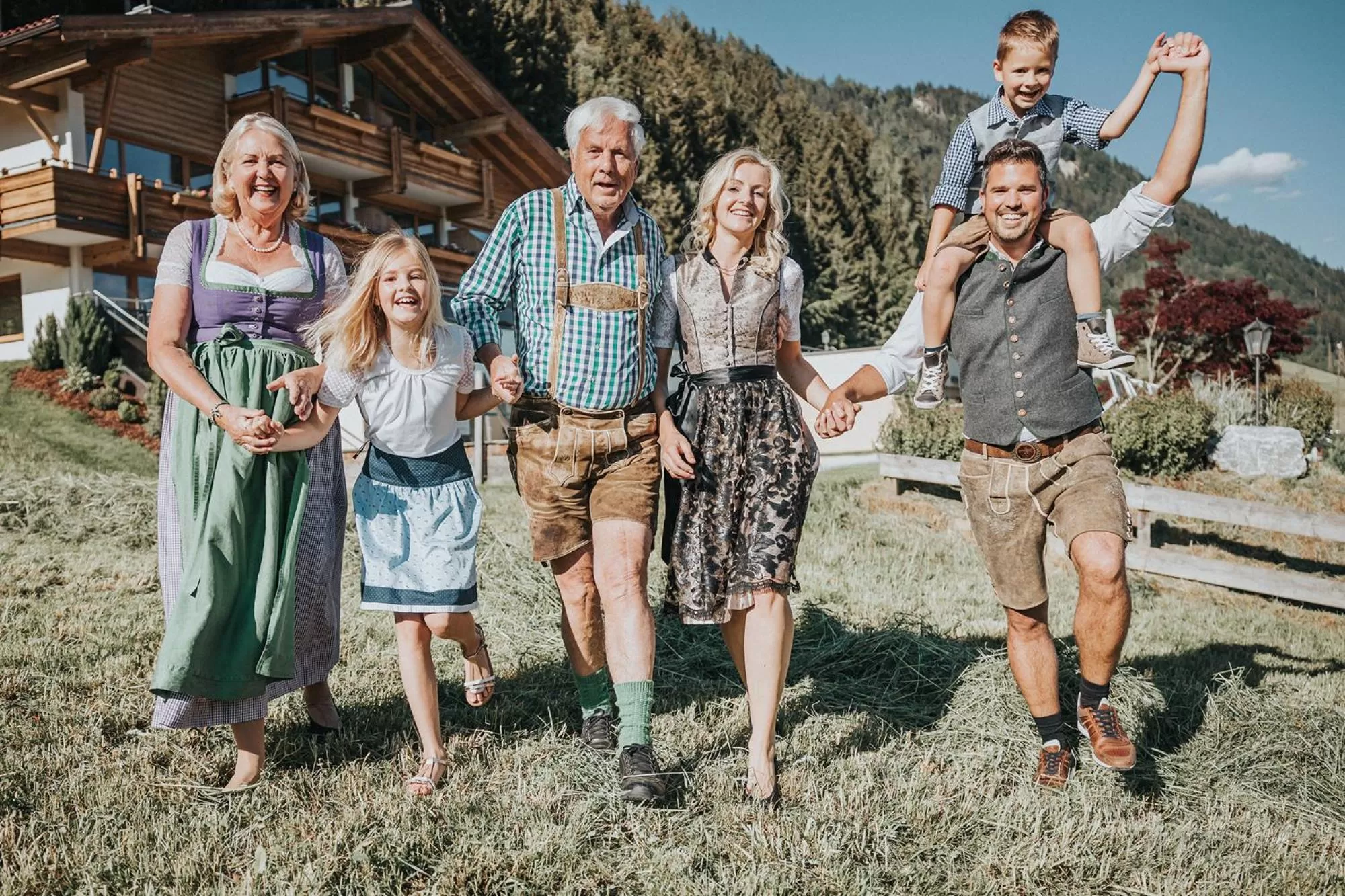 Family in Hotel Silberfux