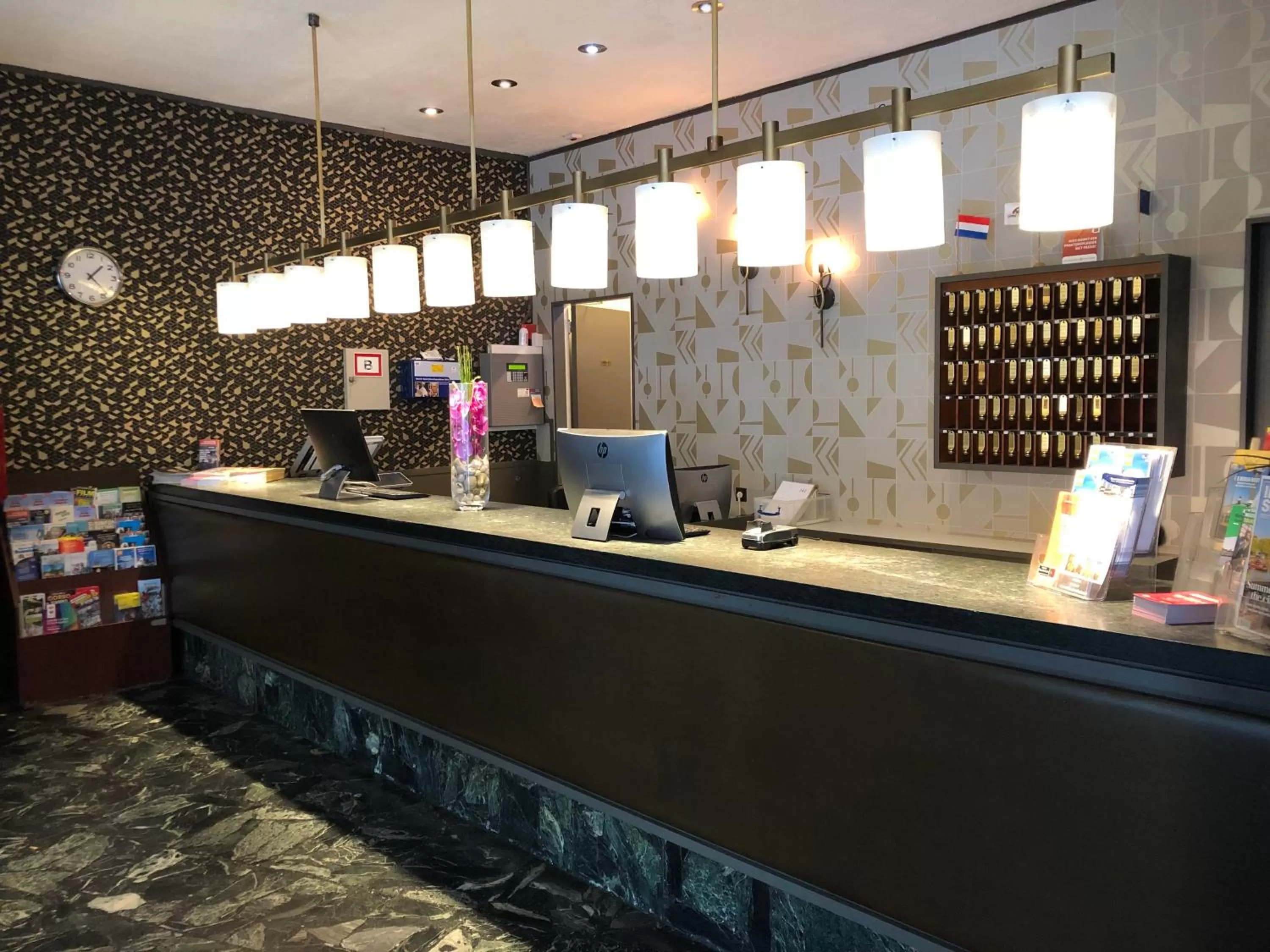 Lobby or reception in Grand Hotel Central