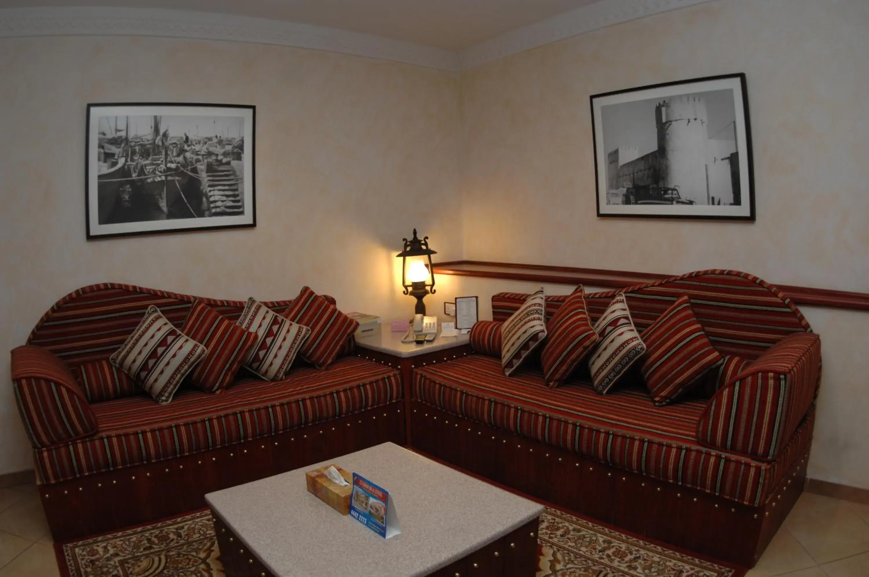 Living room, Seating Area in Al Liwan Suites