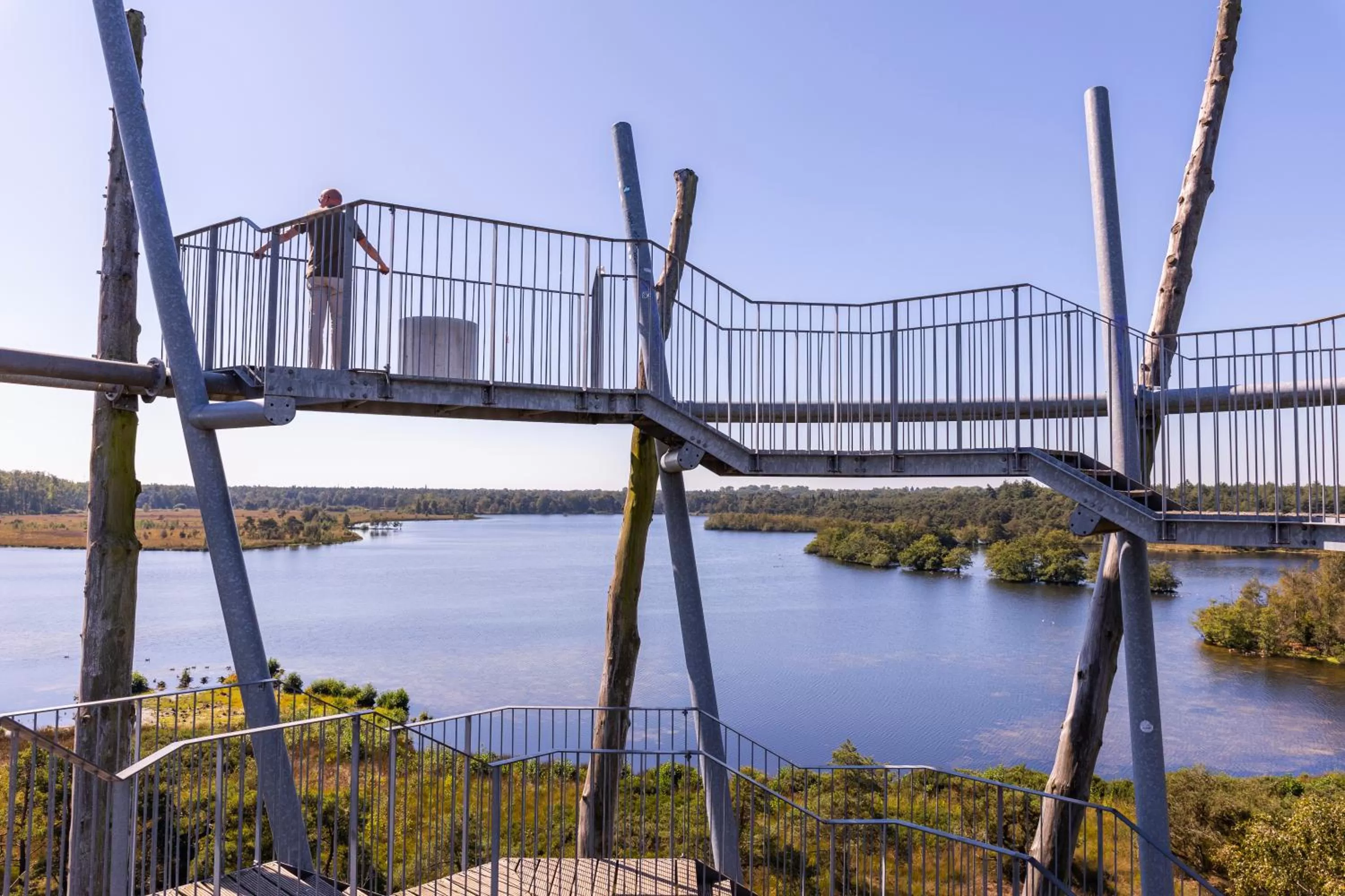 Natural landscape in Hotel & Restaurant - Auberge De Hilver
