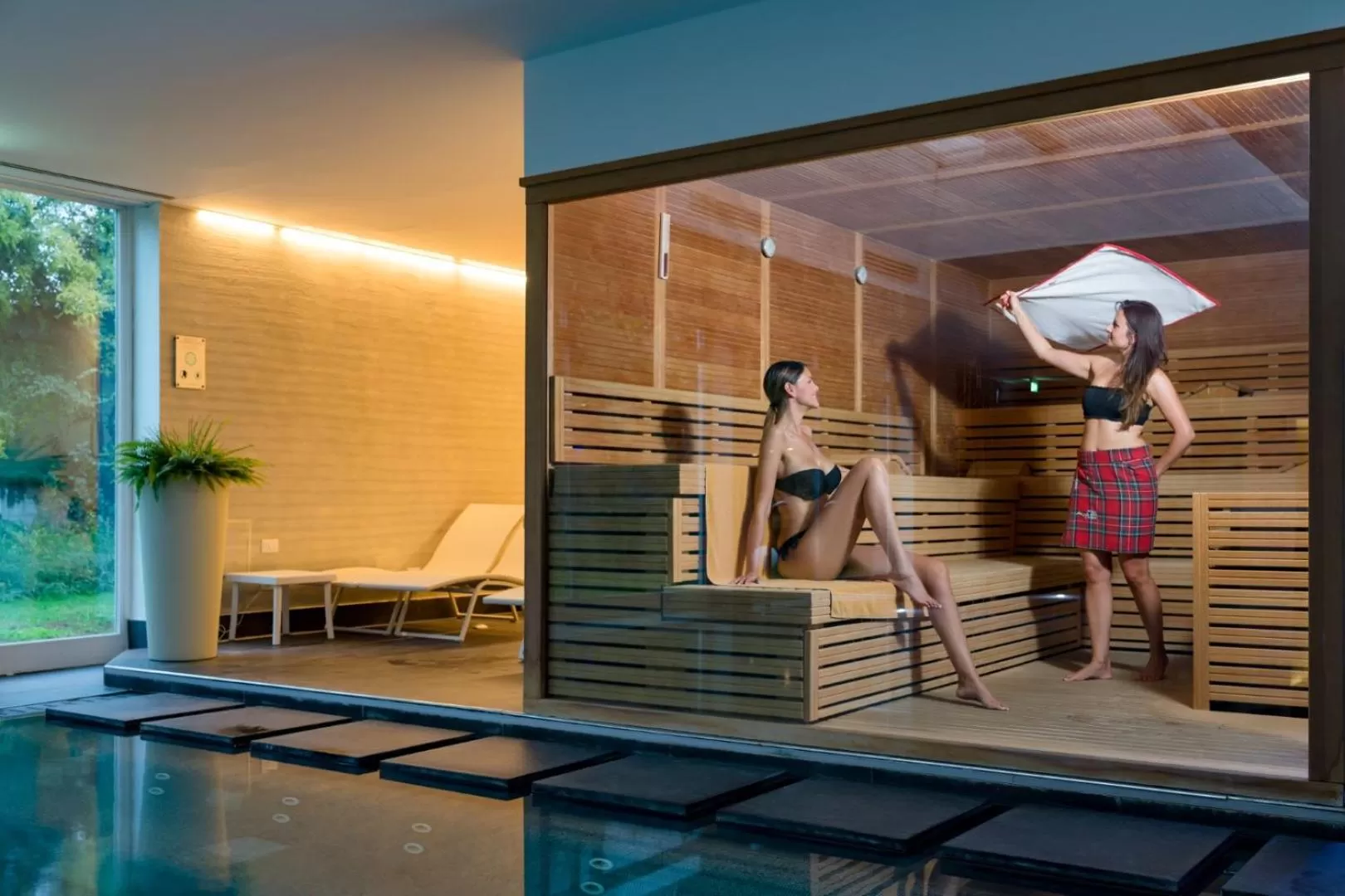 Spa and wellness centre/facilities in Hotel Mioni Royal San