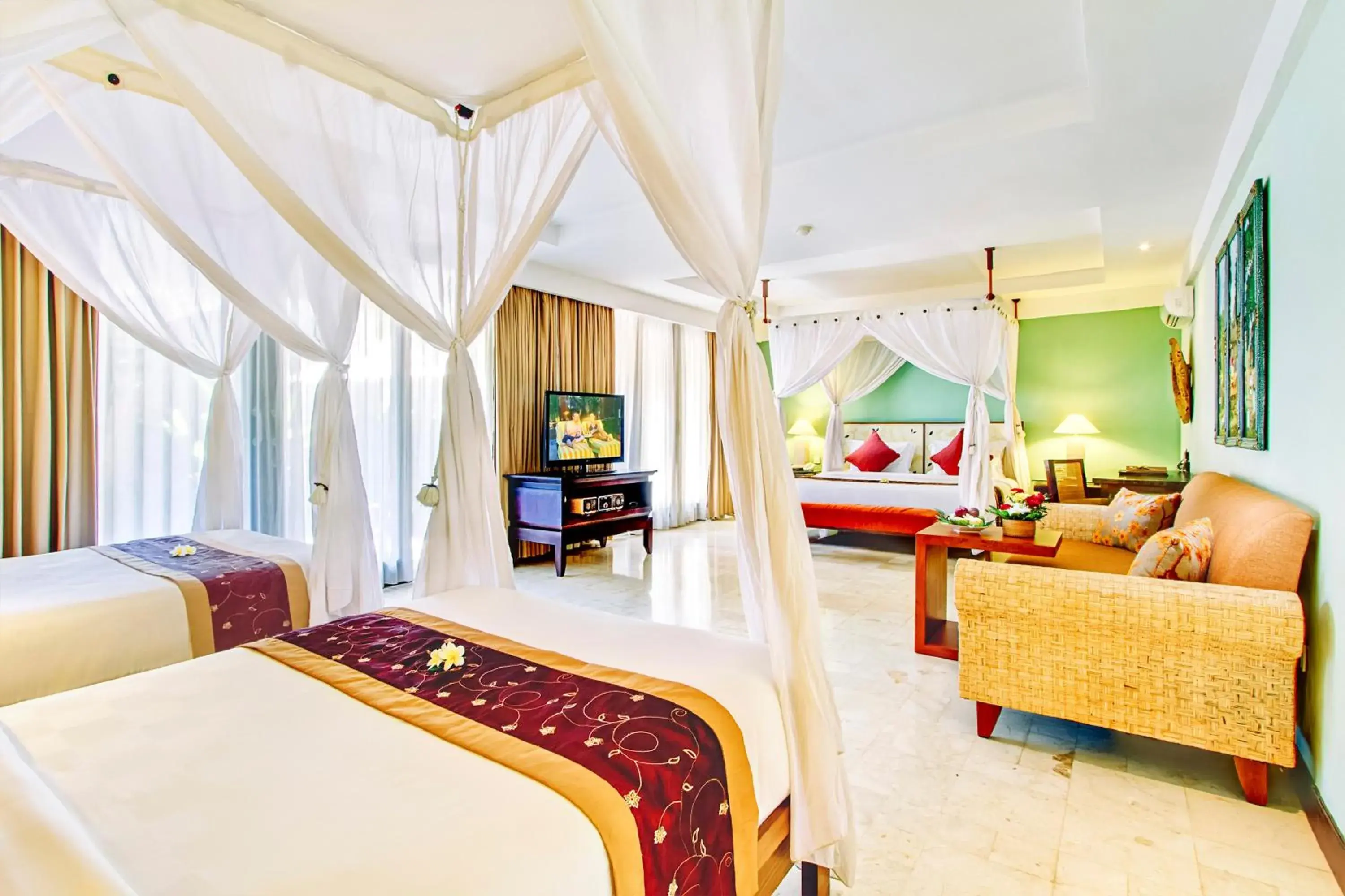 Bedroom in Rama Beach Resort And Villas