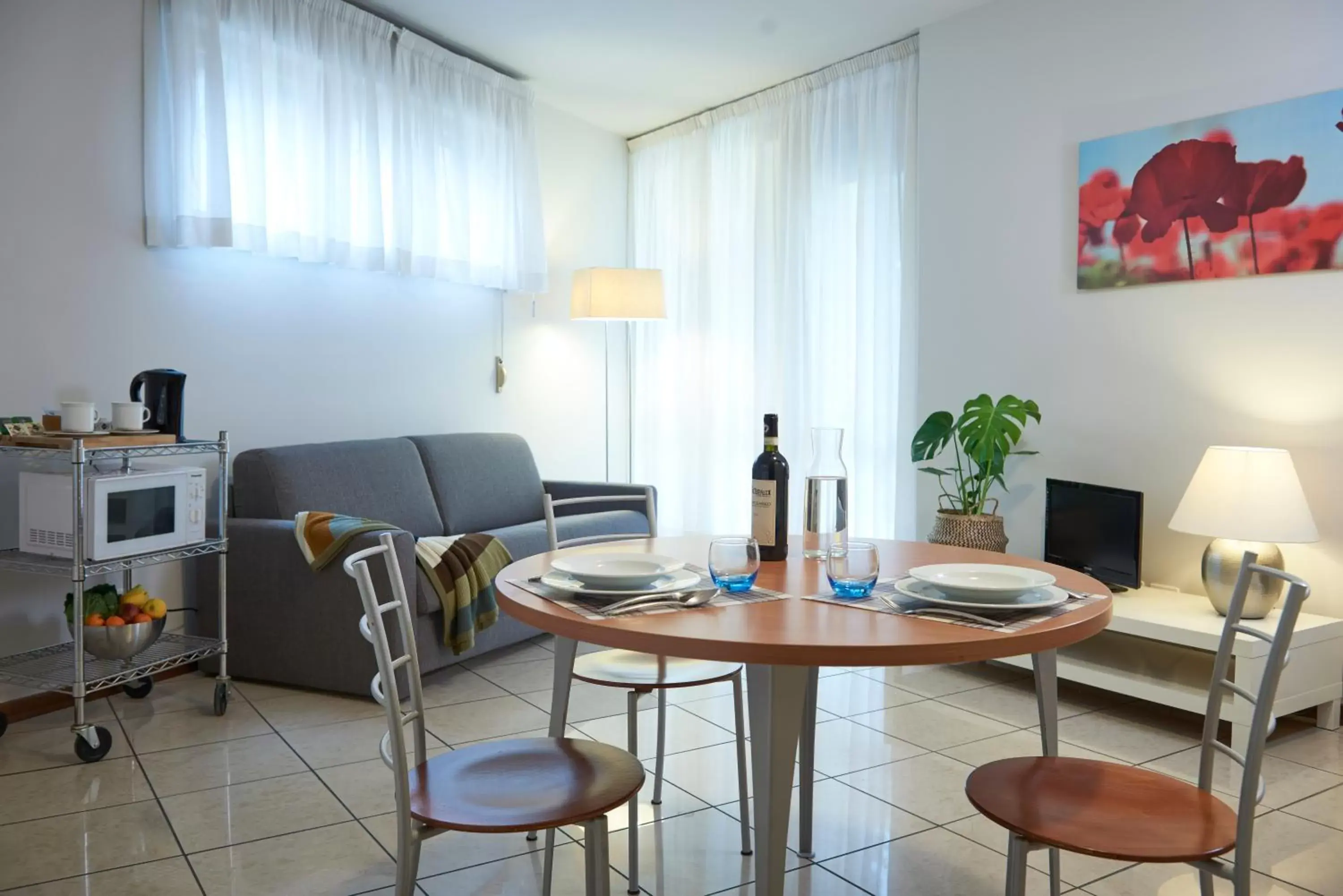 Living room, Dining Area in Residence Leopoldo