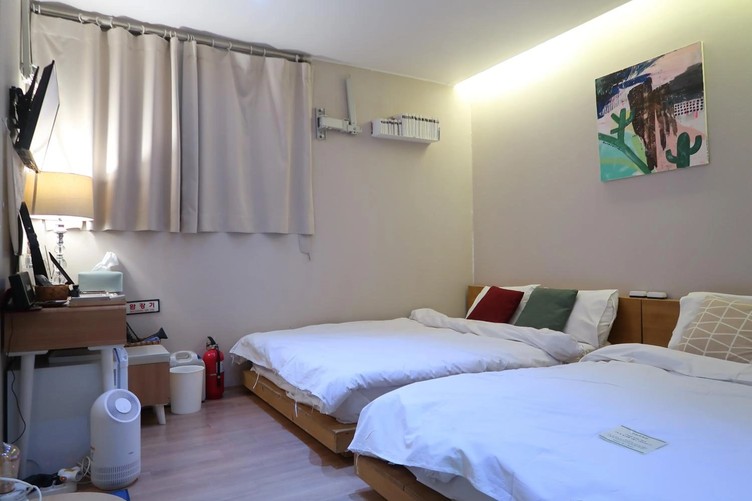 Bed in Andong Poong-gyung HOSTEL n LIBRARY