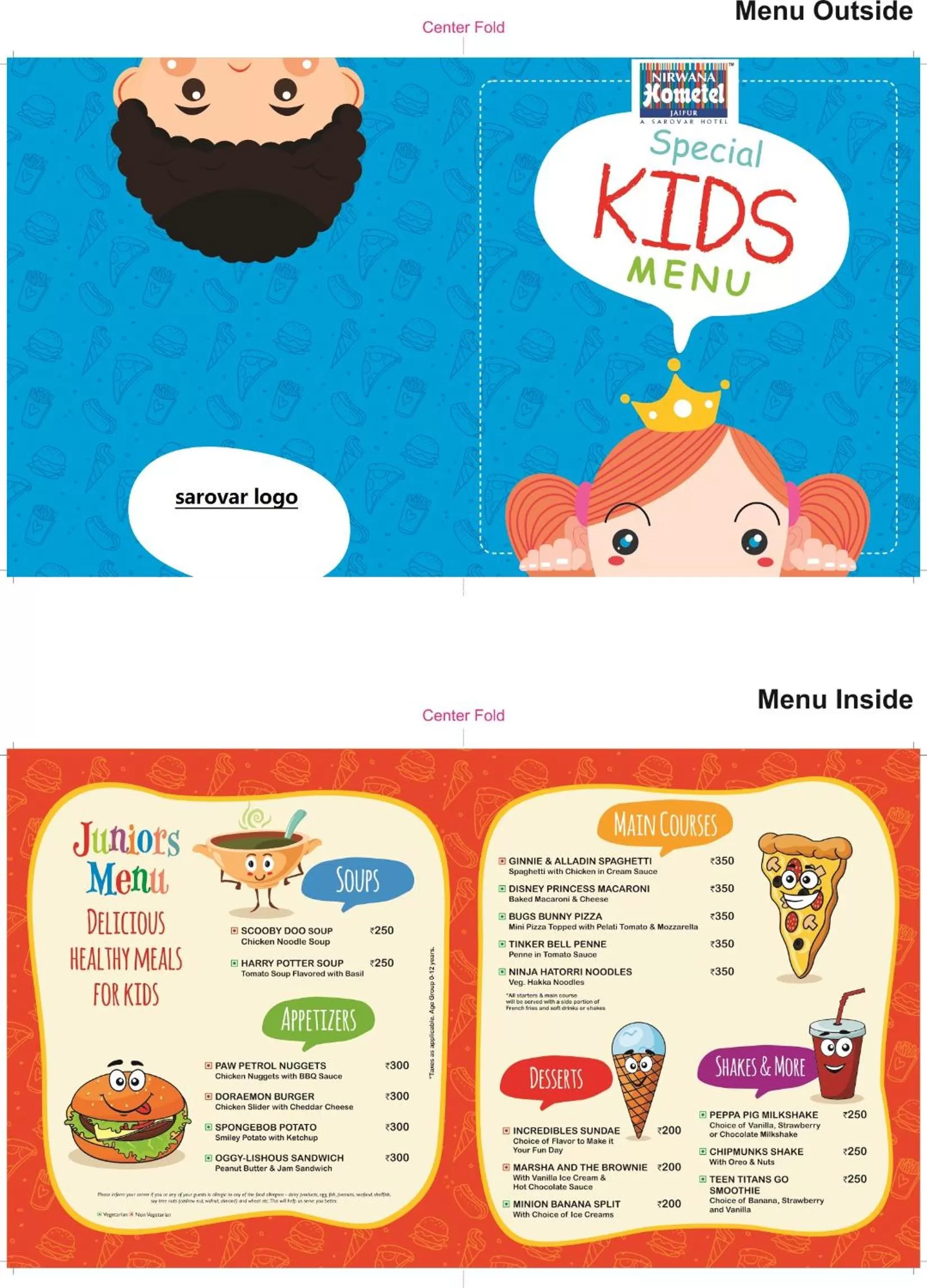 Food and drinks in Nirwana Hometel Jaipur- A Sarovar Hotel