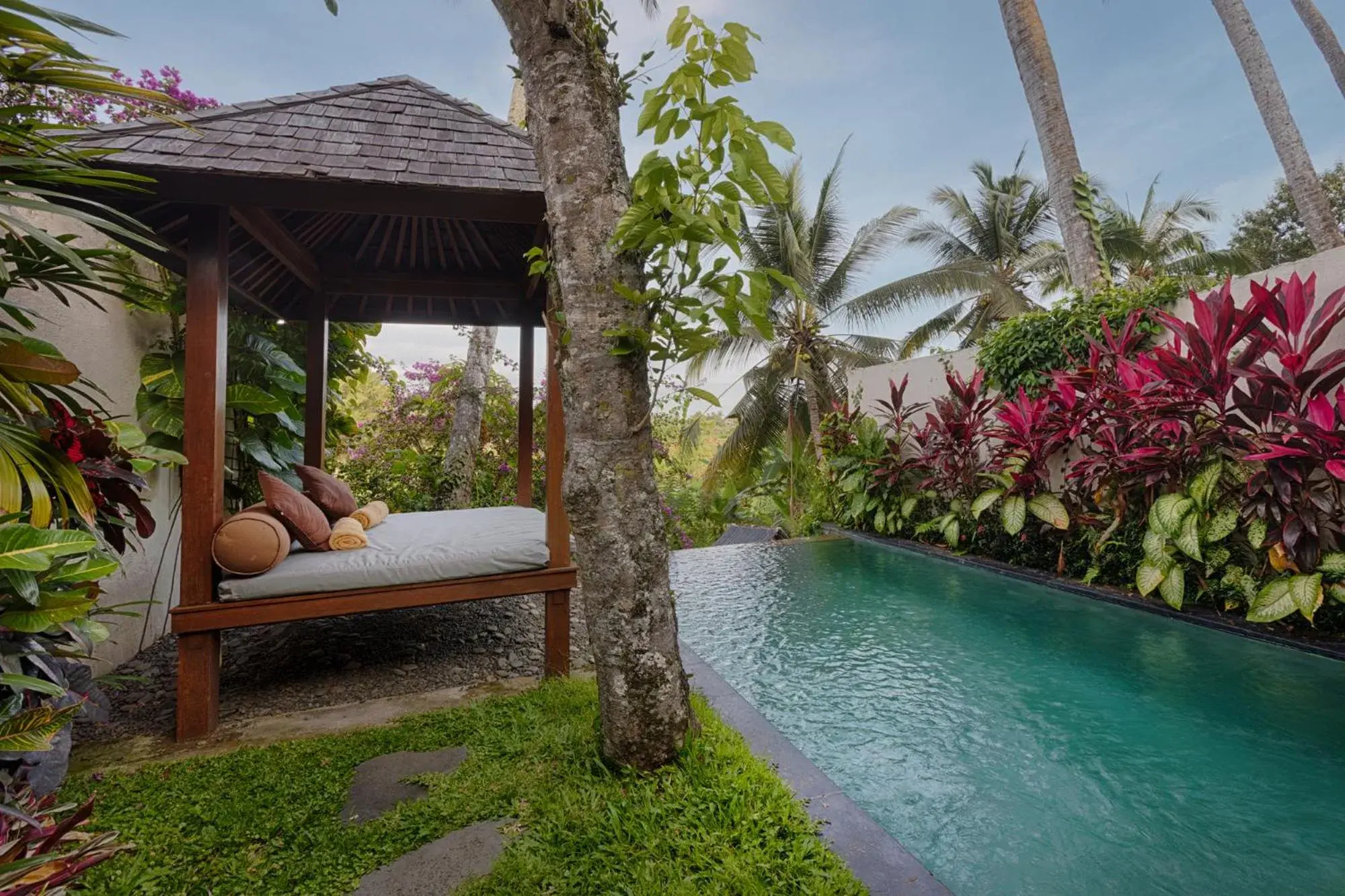 Natural landscape, Swimming Pool in Ubud Padi Villas