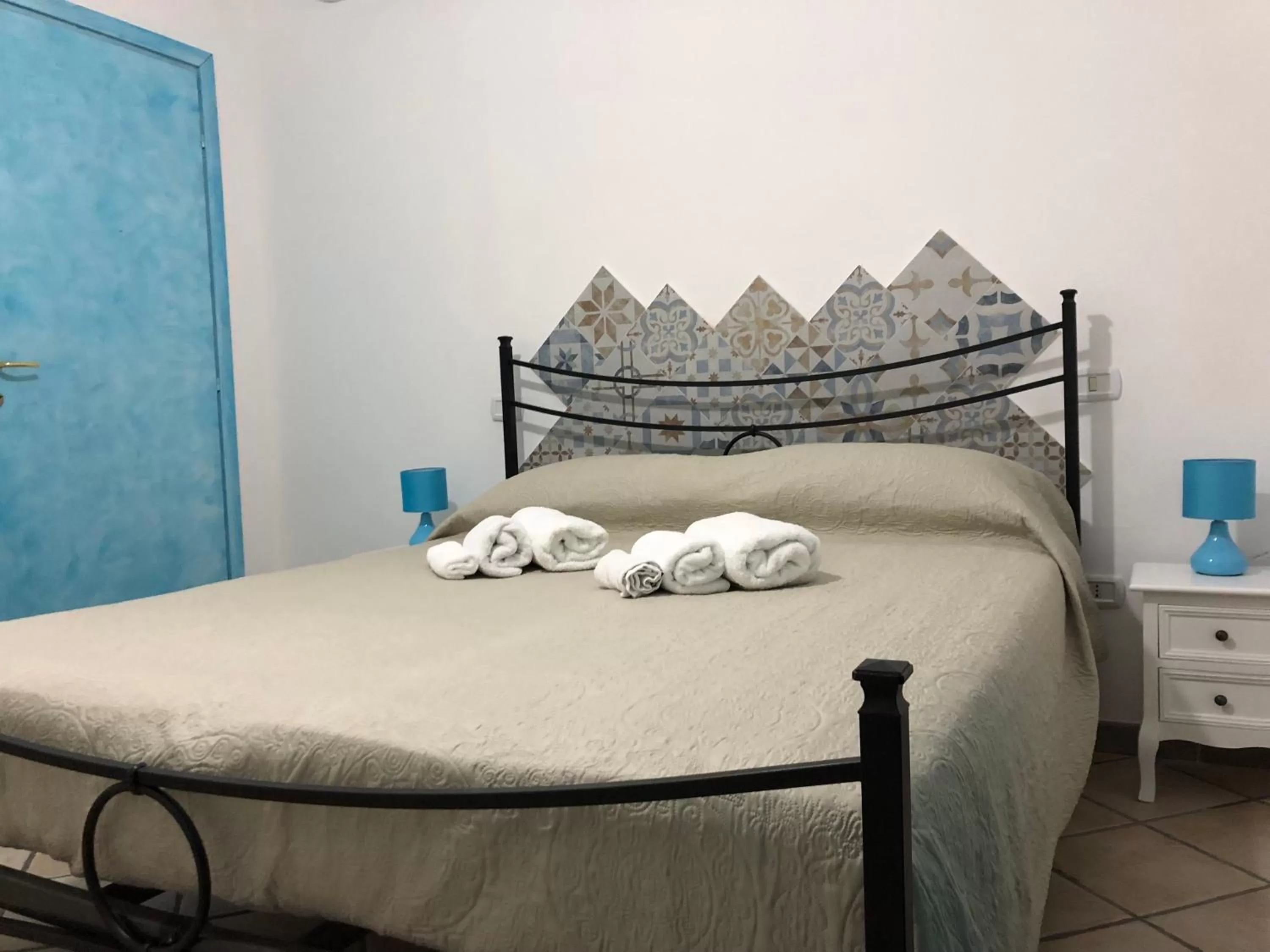 Bedroom, Bed in b&b le terre cotte