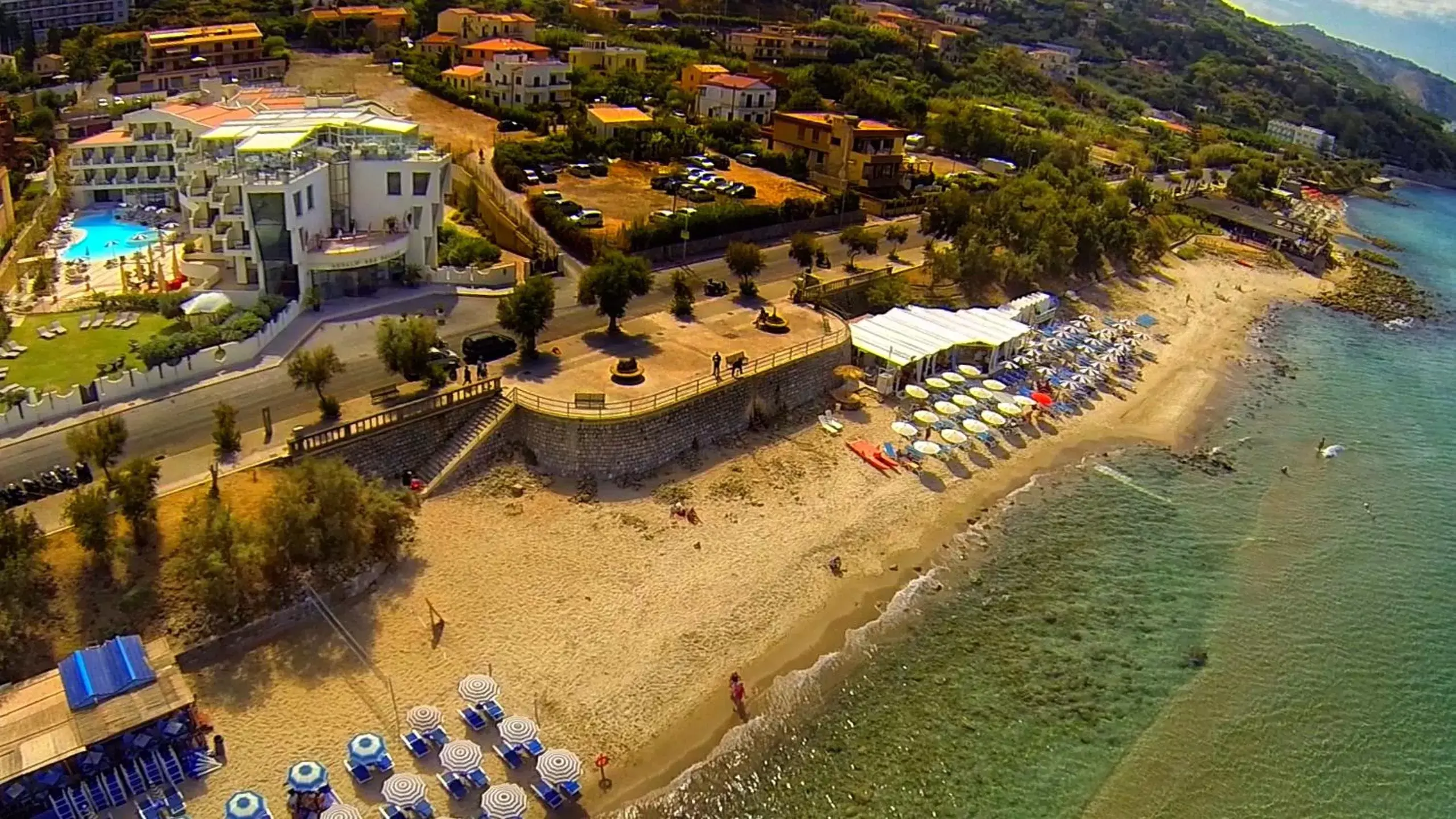 Bird's eye view, Bird's-eye View in Cefalù Sea Palace