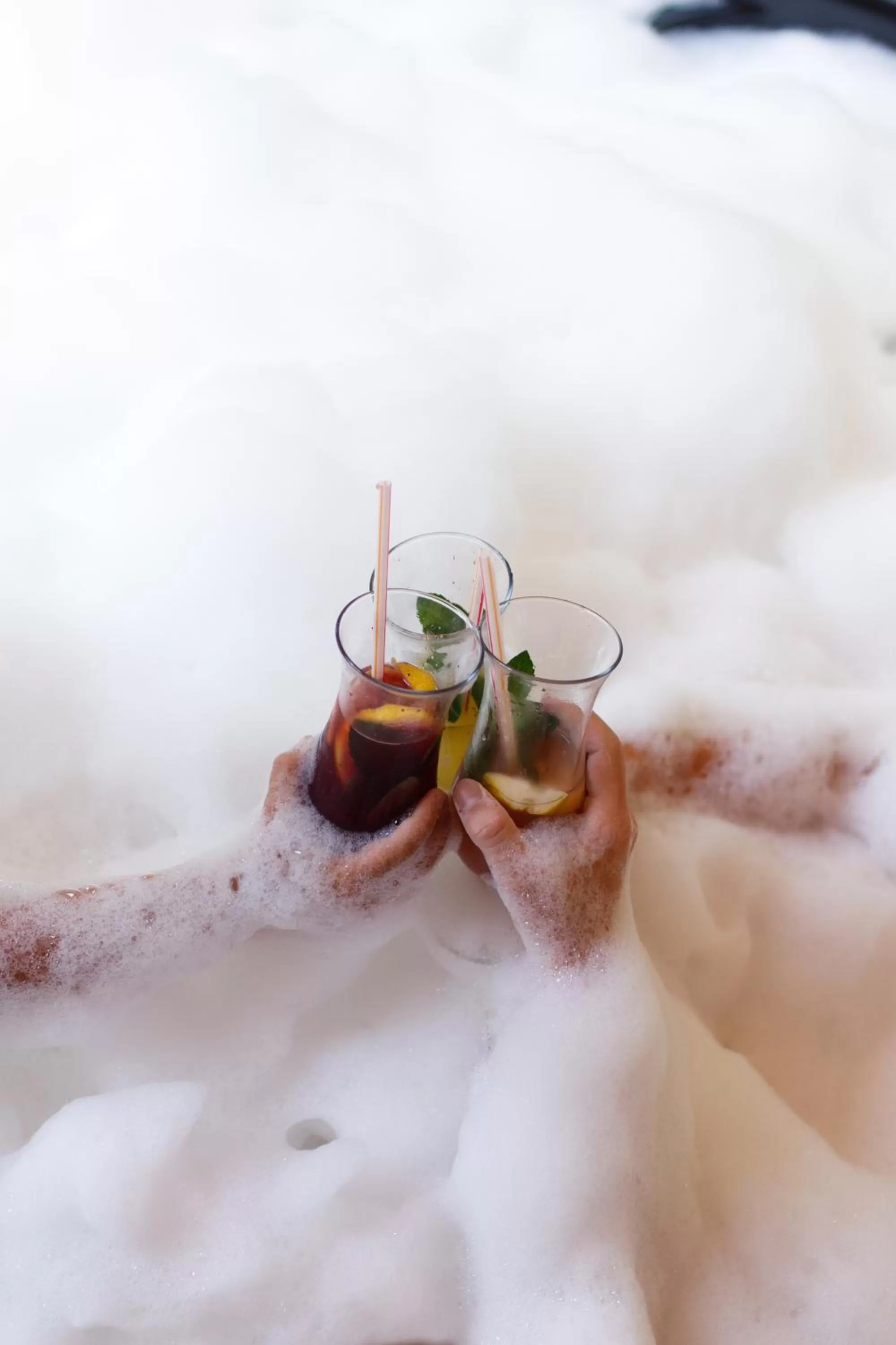 Open Air Bath in Hotel & Spa DENINNA