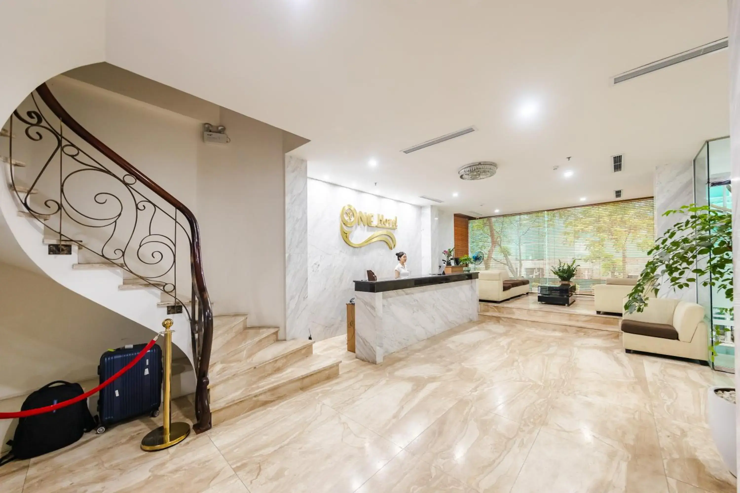 Lobby or reception in One Hotel Lobby or reception in One Hotel