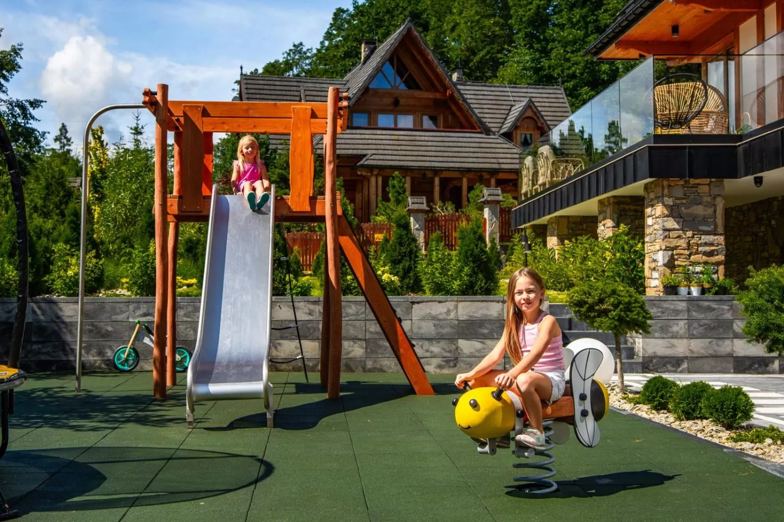 Children play ground in Rezydencja Górska Odkryj Zakopane