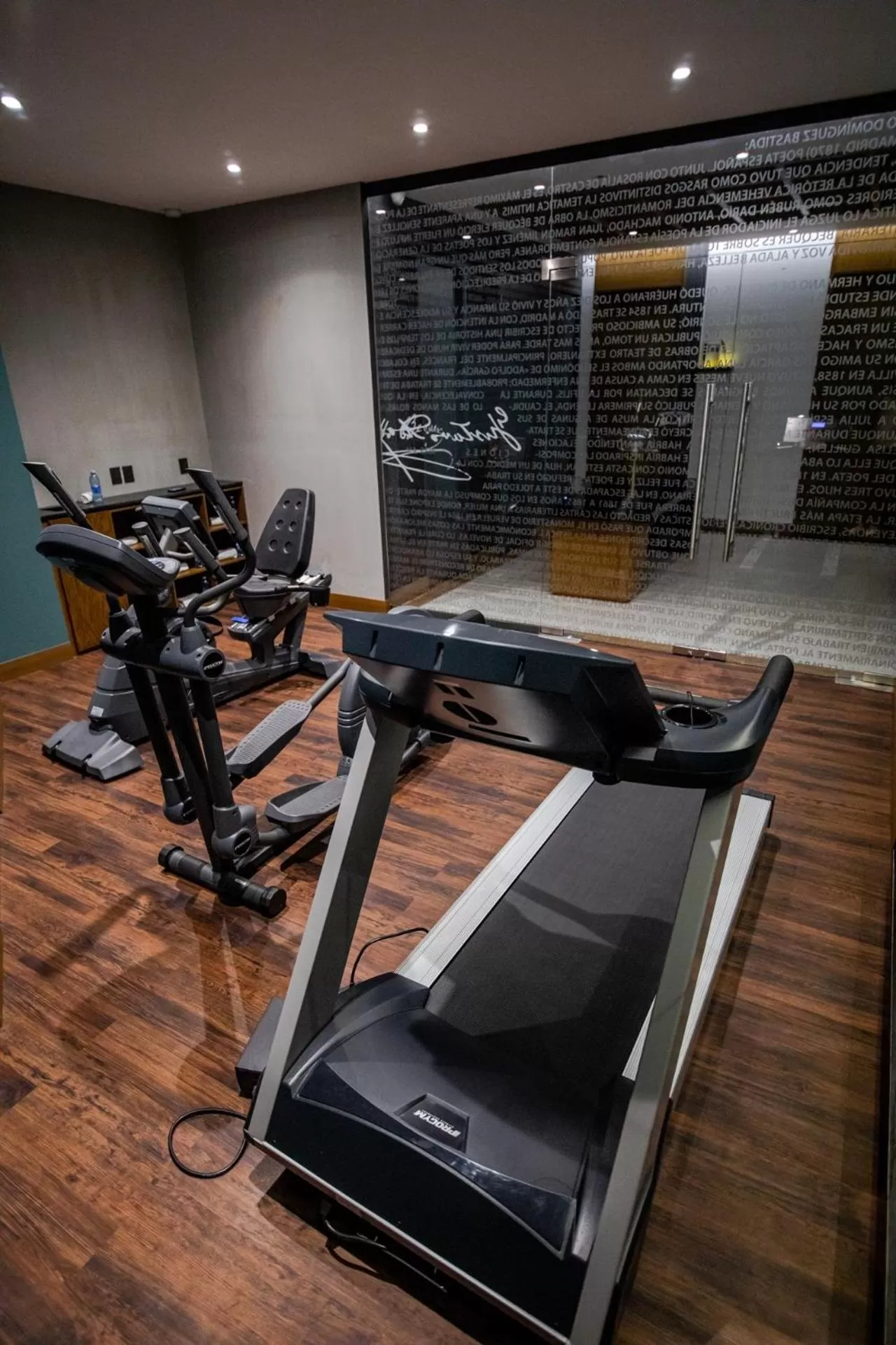 Fitness centre/facilities in Becquer Hotel Guadalajara