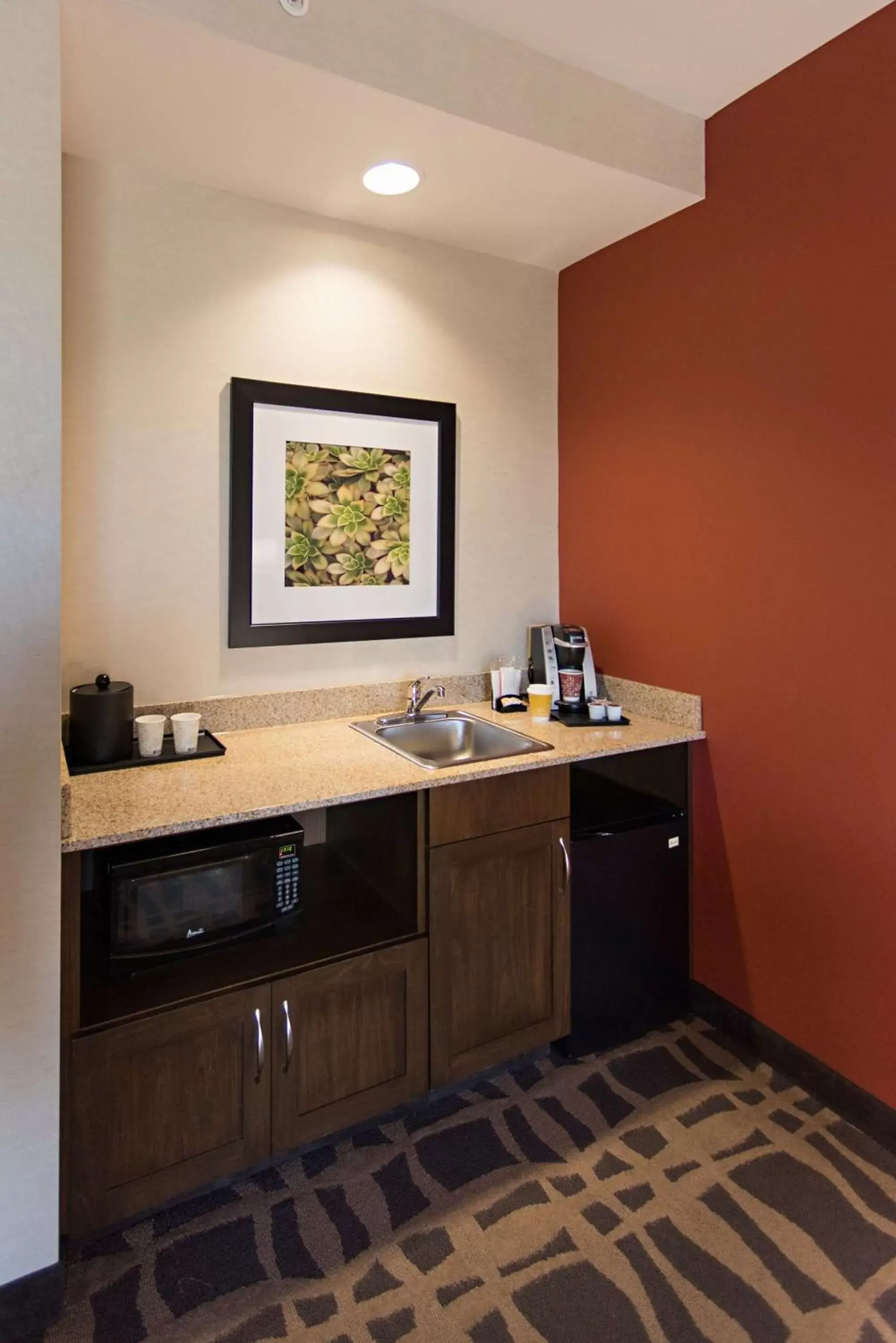 Kitchen or kitchenette, Kitchen/Kitchenette in Hilton Garden Inn Dayton South - Austin Landing