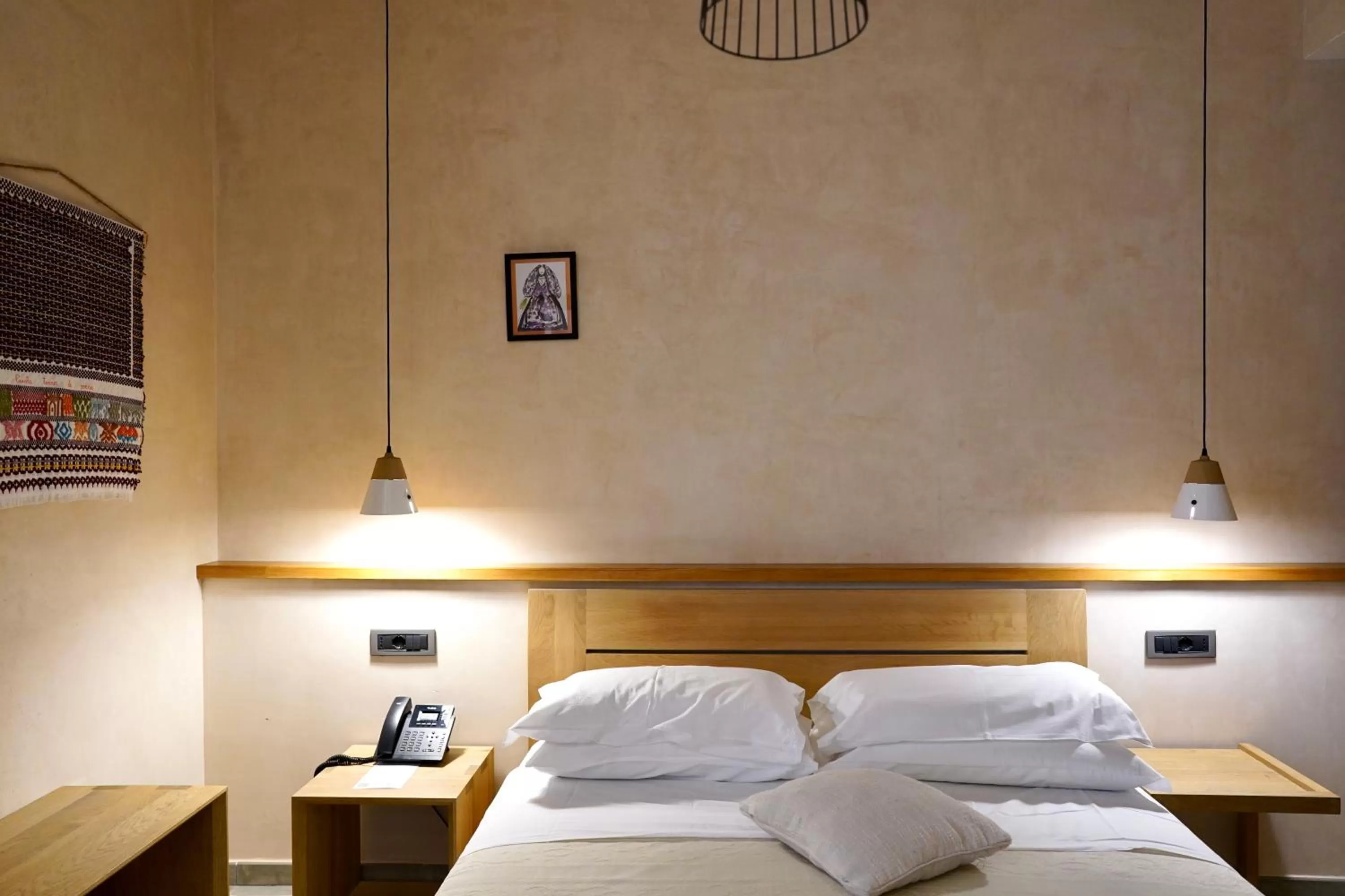 Bed in Tramas Hotel & Spa