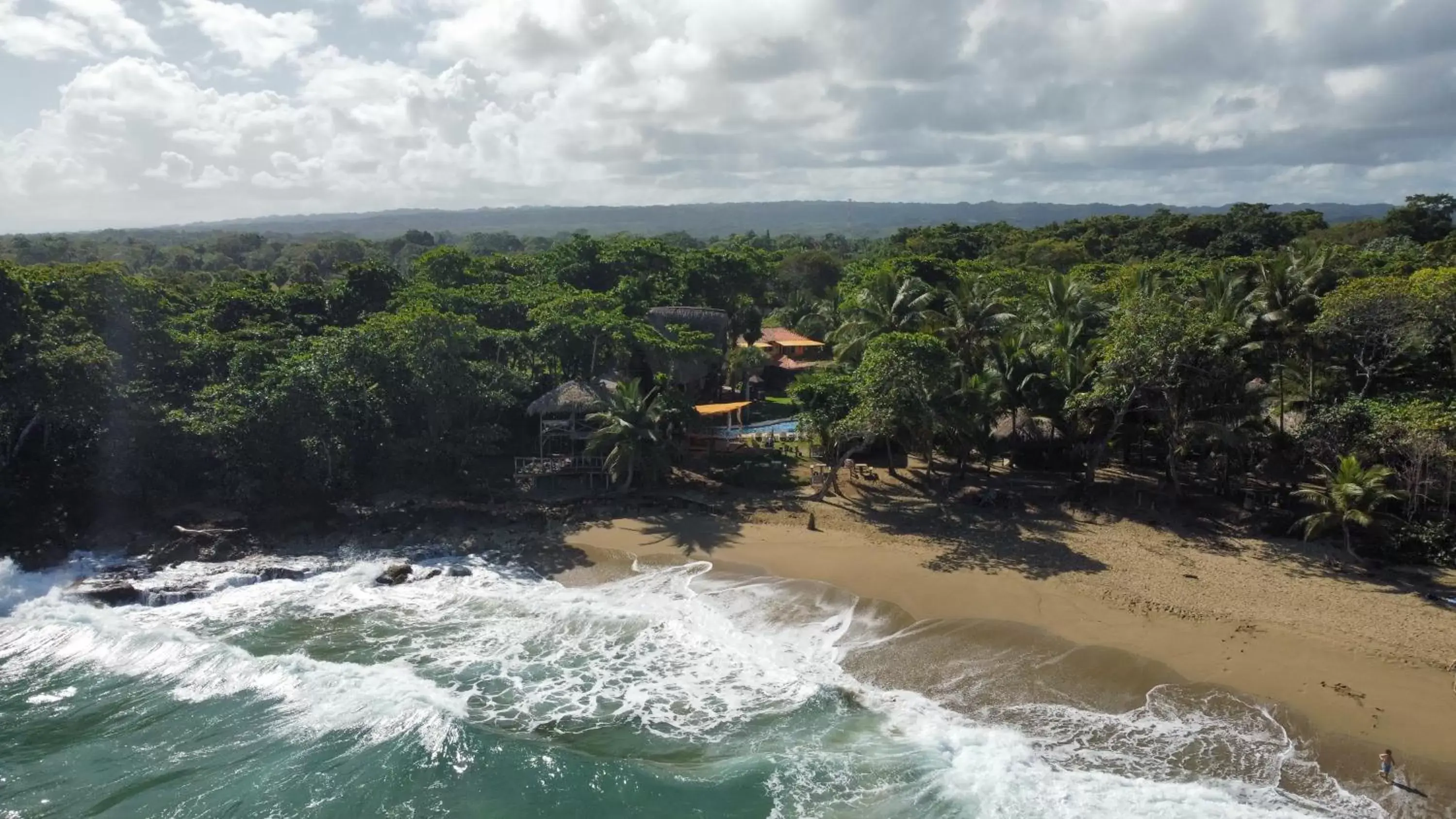 Beach, Bird's-eye View in Cabarete Maravilla Eco Lodge Boutique Beach Surf & Kite