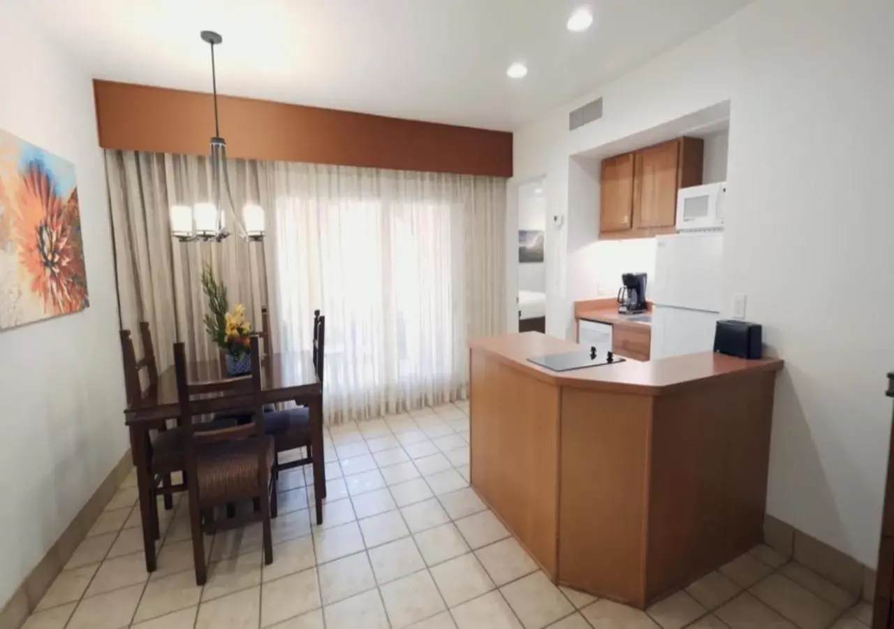 Kitchen or kitchenette in Los Abrigados Resort and Spa