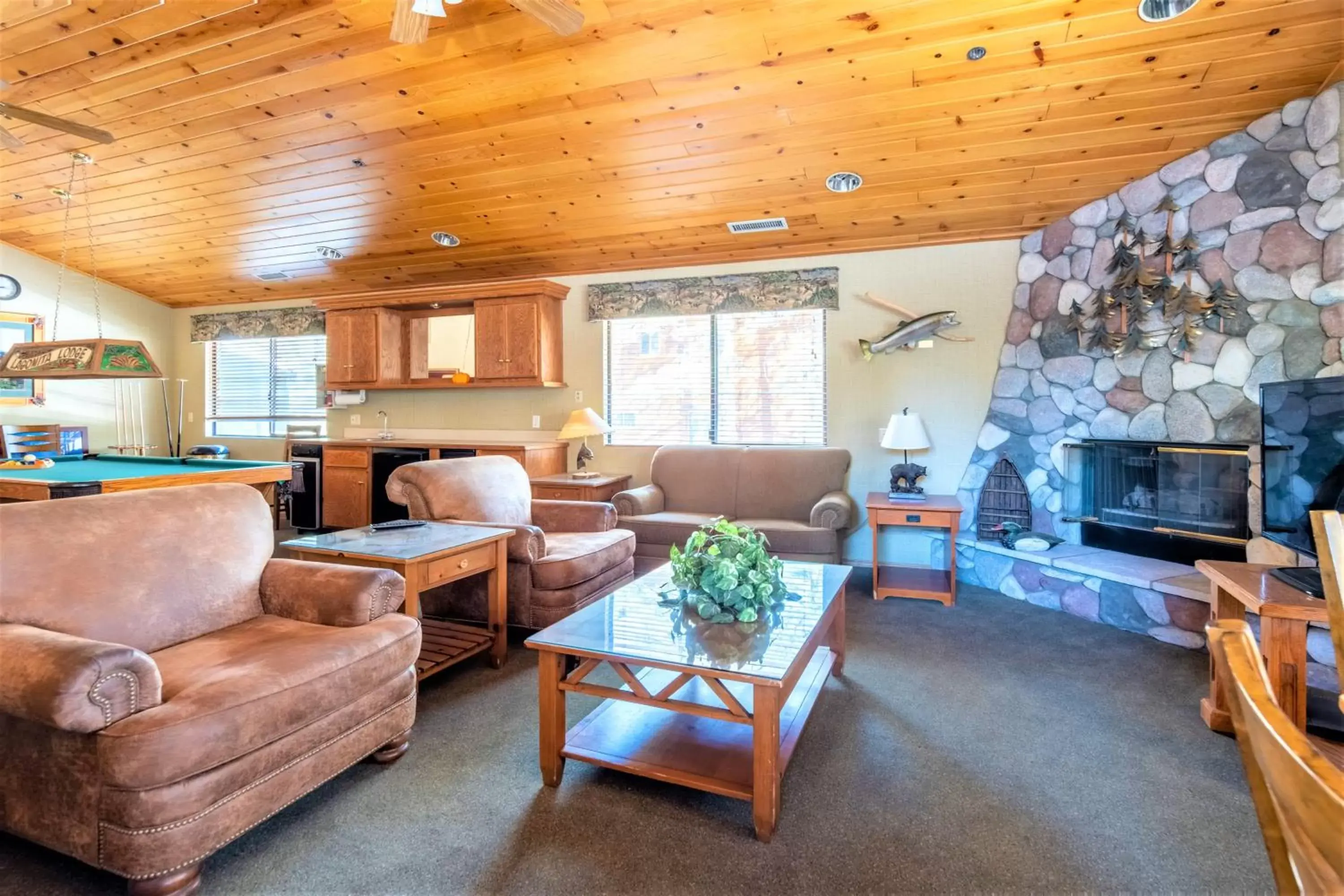 TV and multimedia, Seating Area in Lagonita Lodge