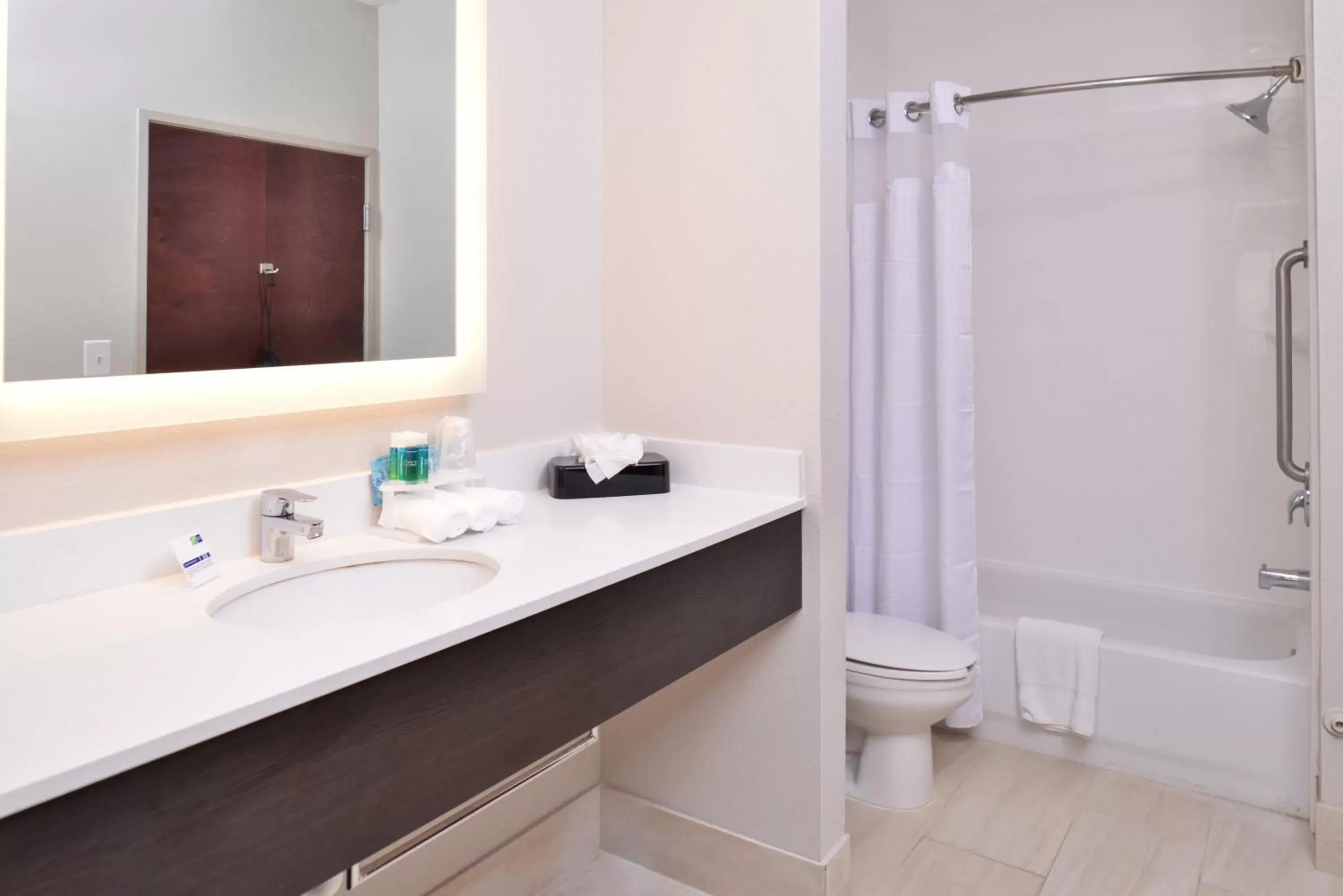 Bathroom in Holiday Inn Express & Suites Corpus Christi-N Padre Island, an IHG Hotel