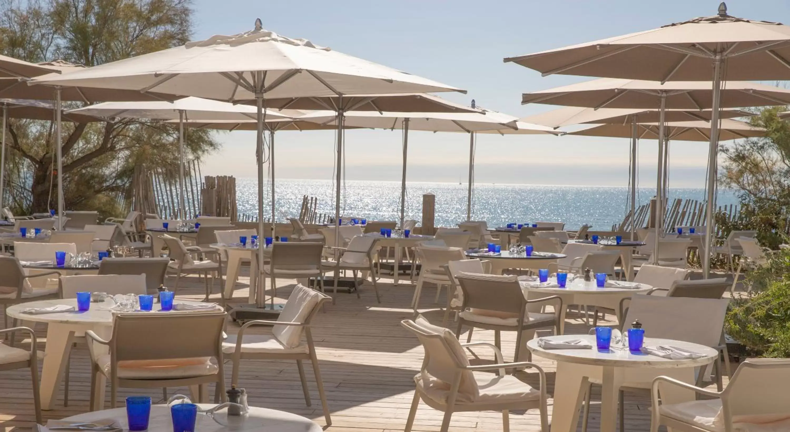 Patio, Restaurant/Places to Eat in Hôtel Plage Palace & Spa