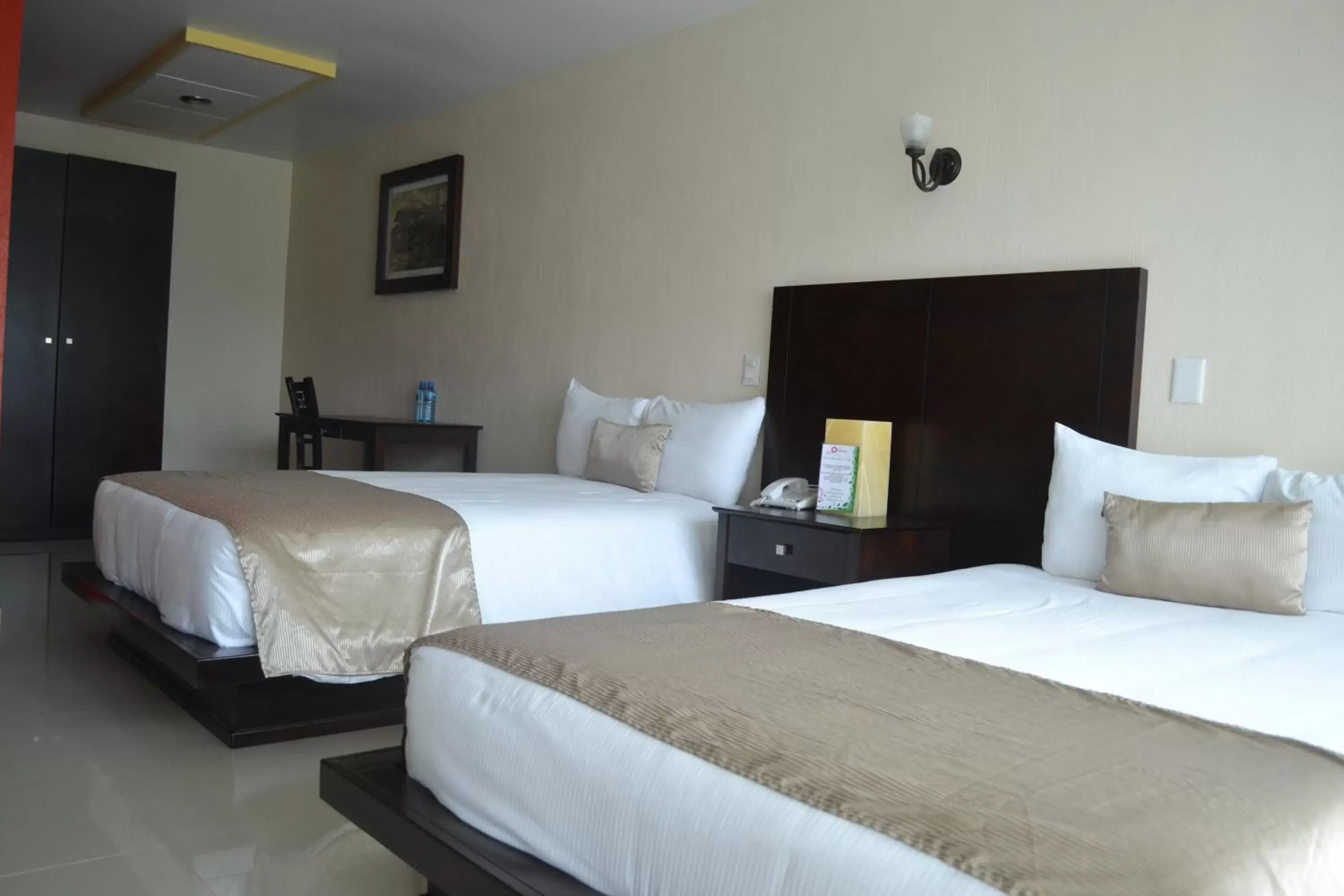 Bed in Hotel Casablanca Xicotepec