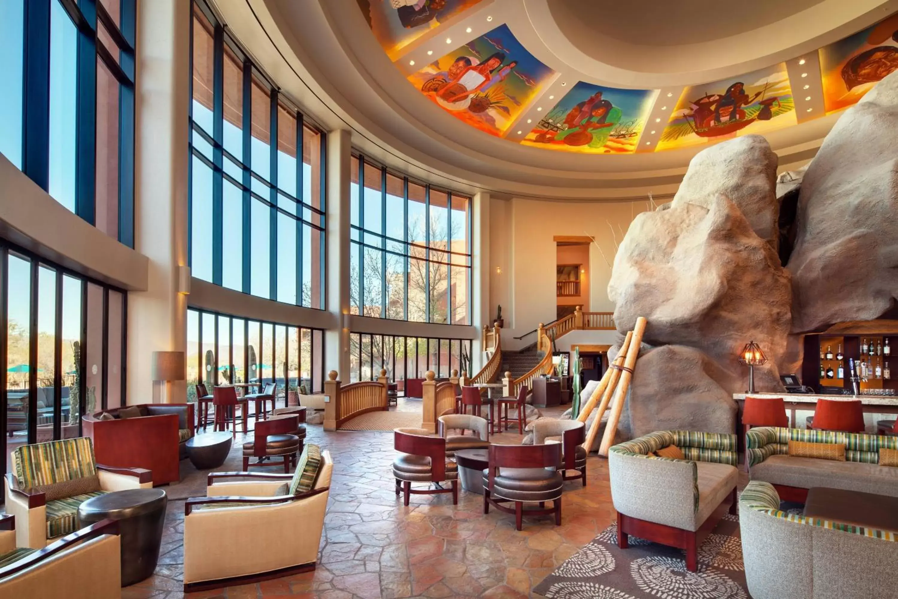 Lobby or reception, Restaurant/Places to Eat in Sheraton Grand at Wild Horse Pass