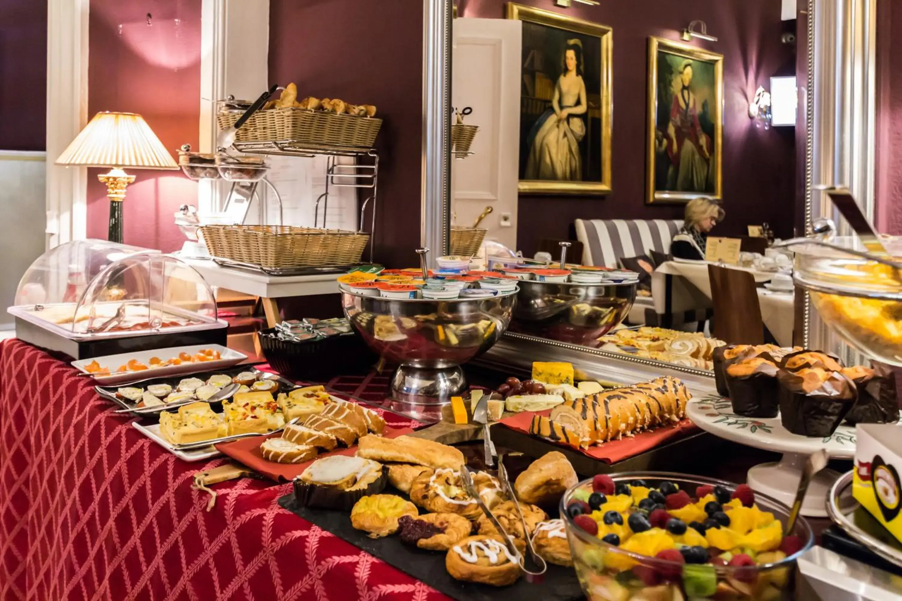 Buffet breakfast in Arosfa Hotel London by Compass Hospitality