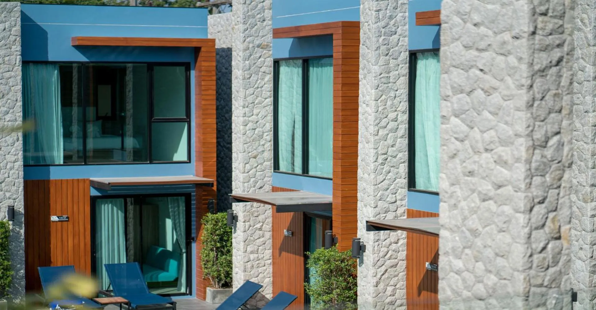 Facade/entrance in Peace Blue Naiharn Naturist Resort Phuket SHA Extra Plus