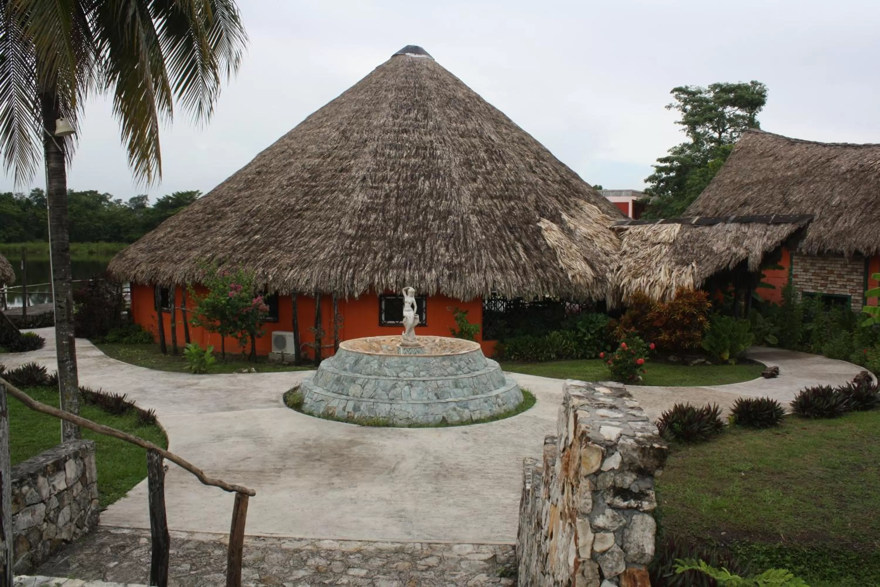 Patio in Lamanai Hotel & Marina