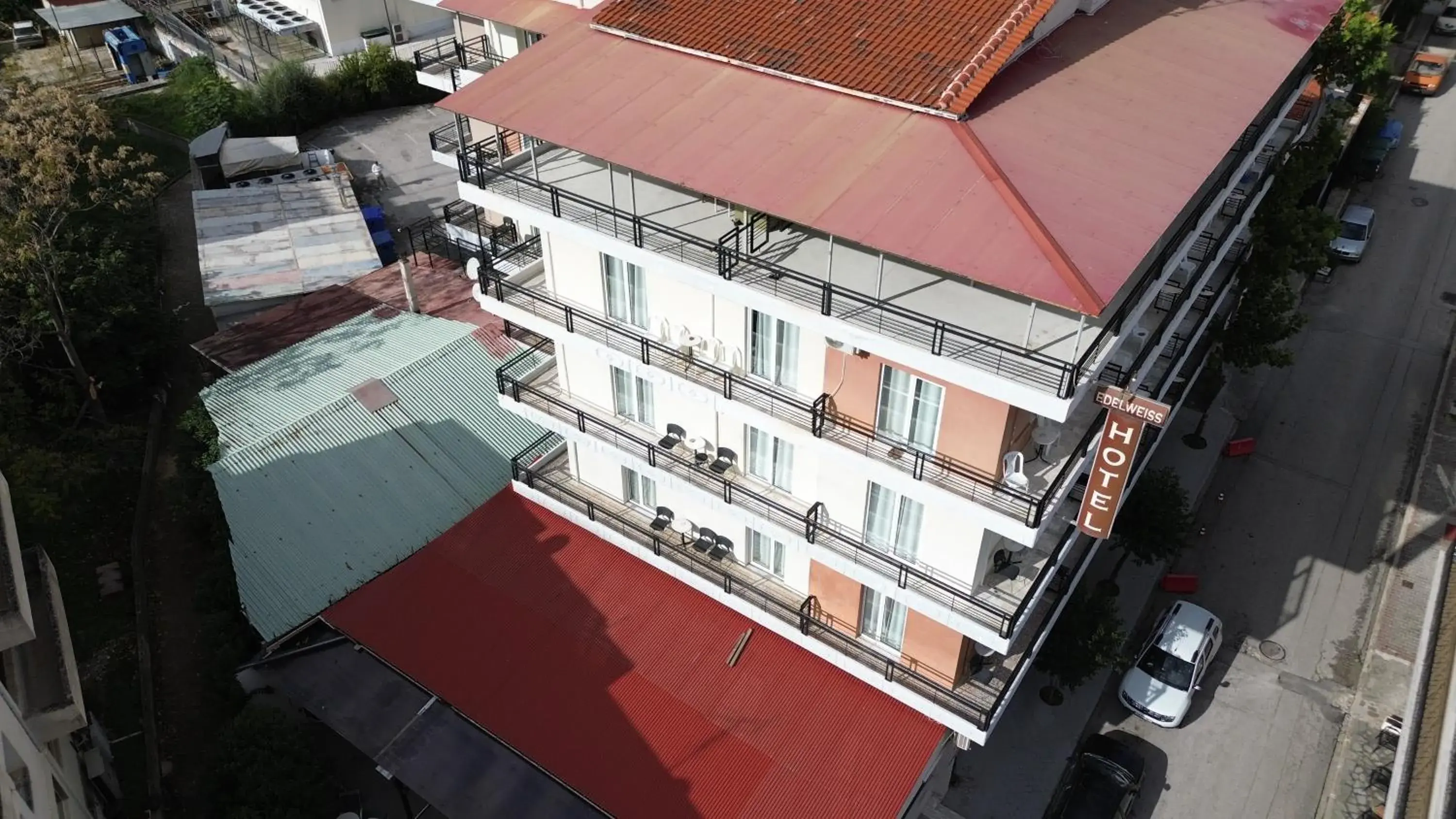 Bird's eye view in Hotel Edelweiss