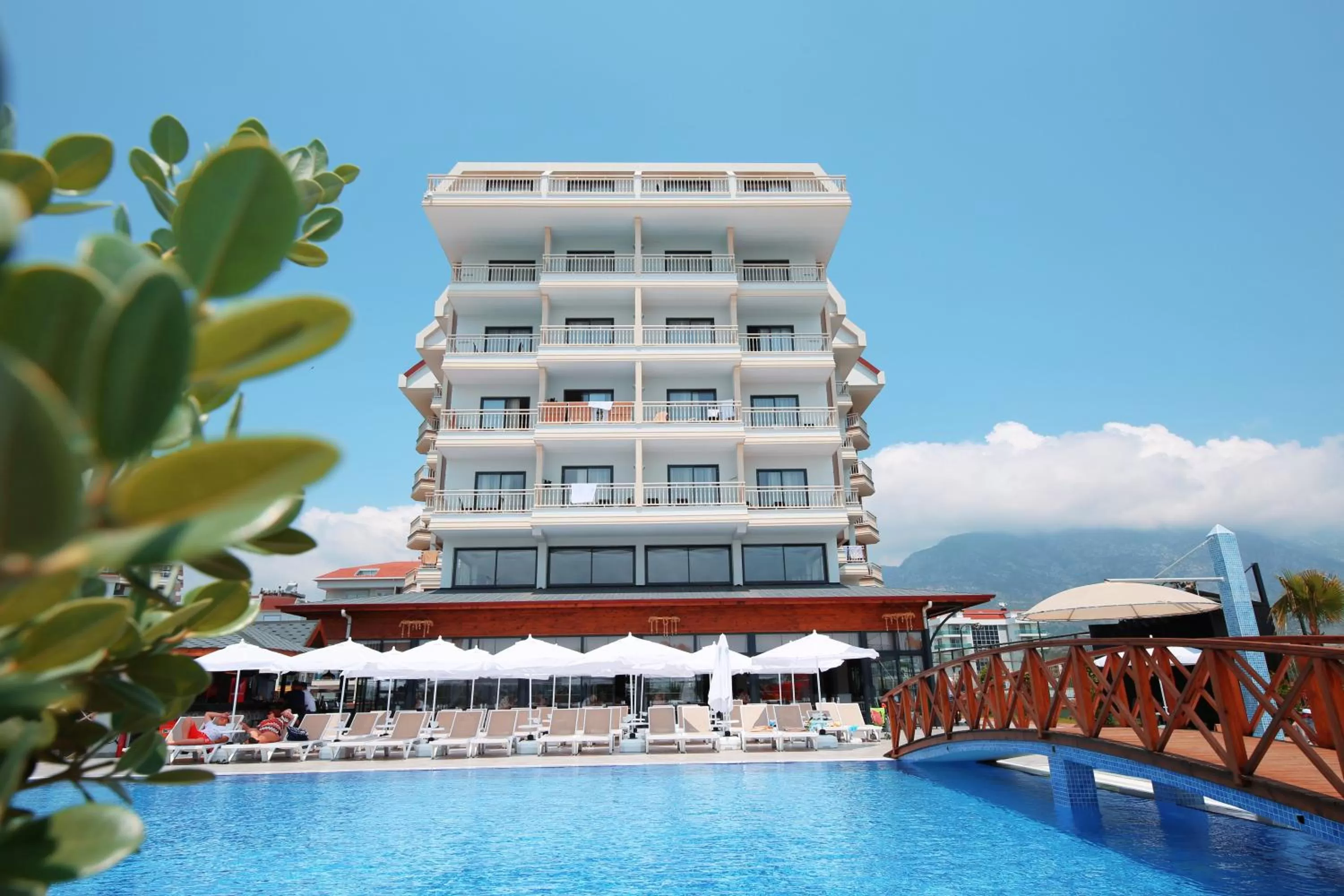 Property building in Sey Beach Hotel & Spa