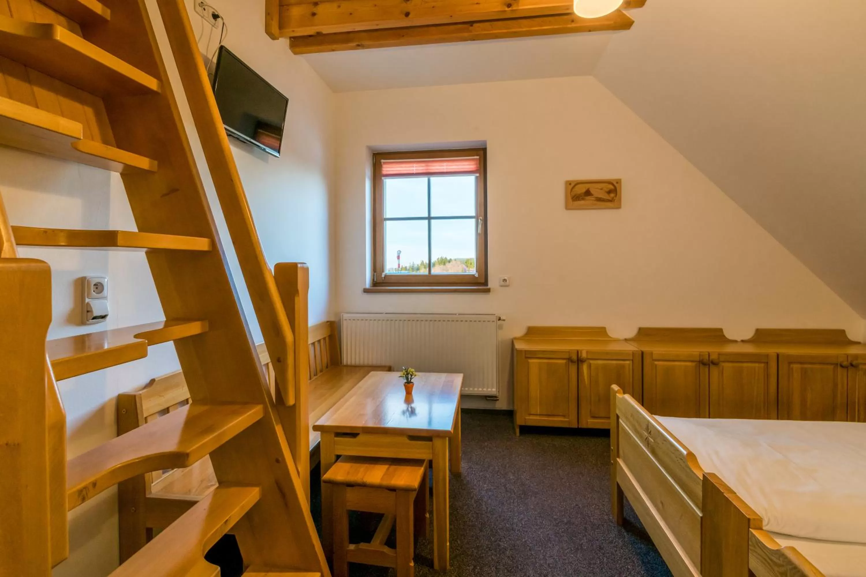 Bed in Horský Hotel Kohútka