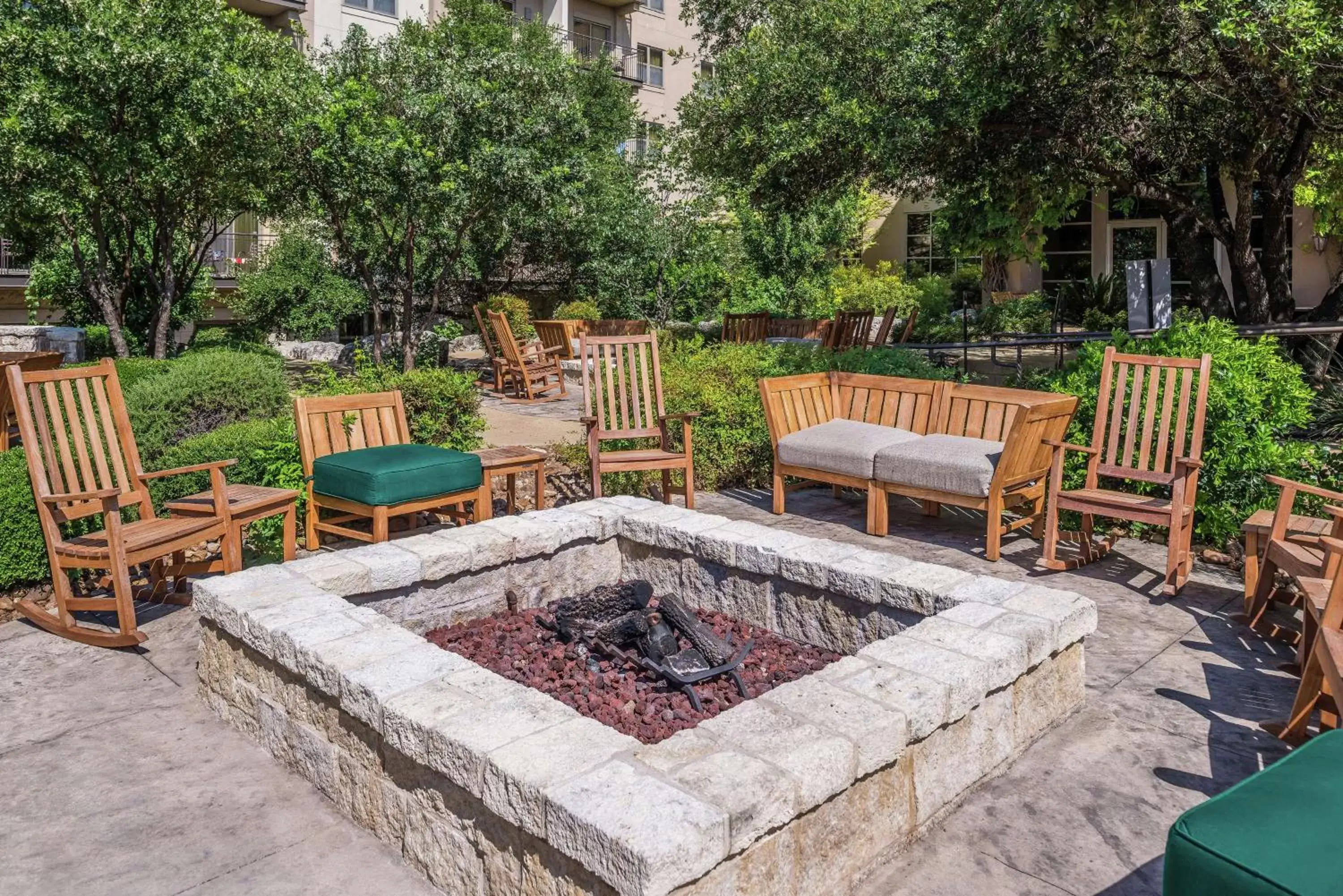 Patio in Hilton San Antonio Hill Country