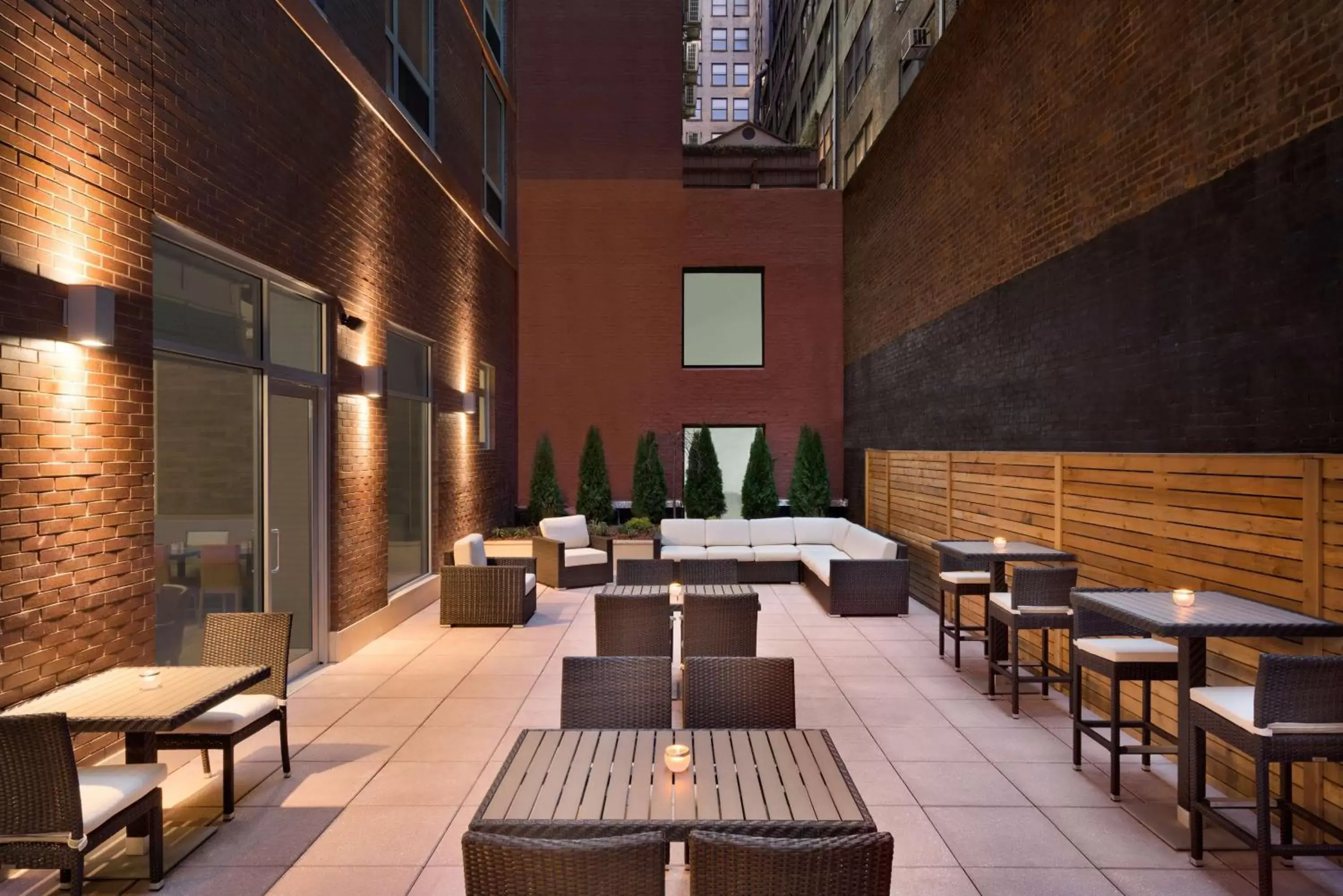 Property building in Hilton Garden Inn New York Times Square South