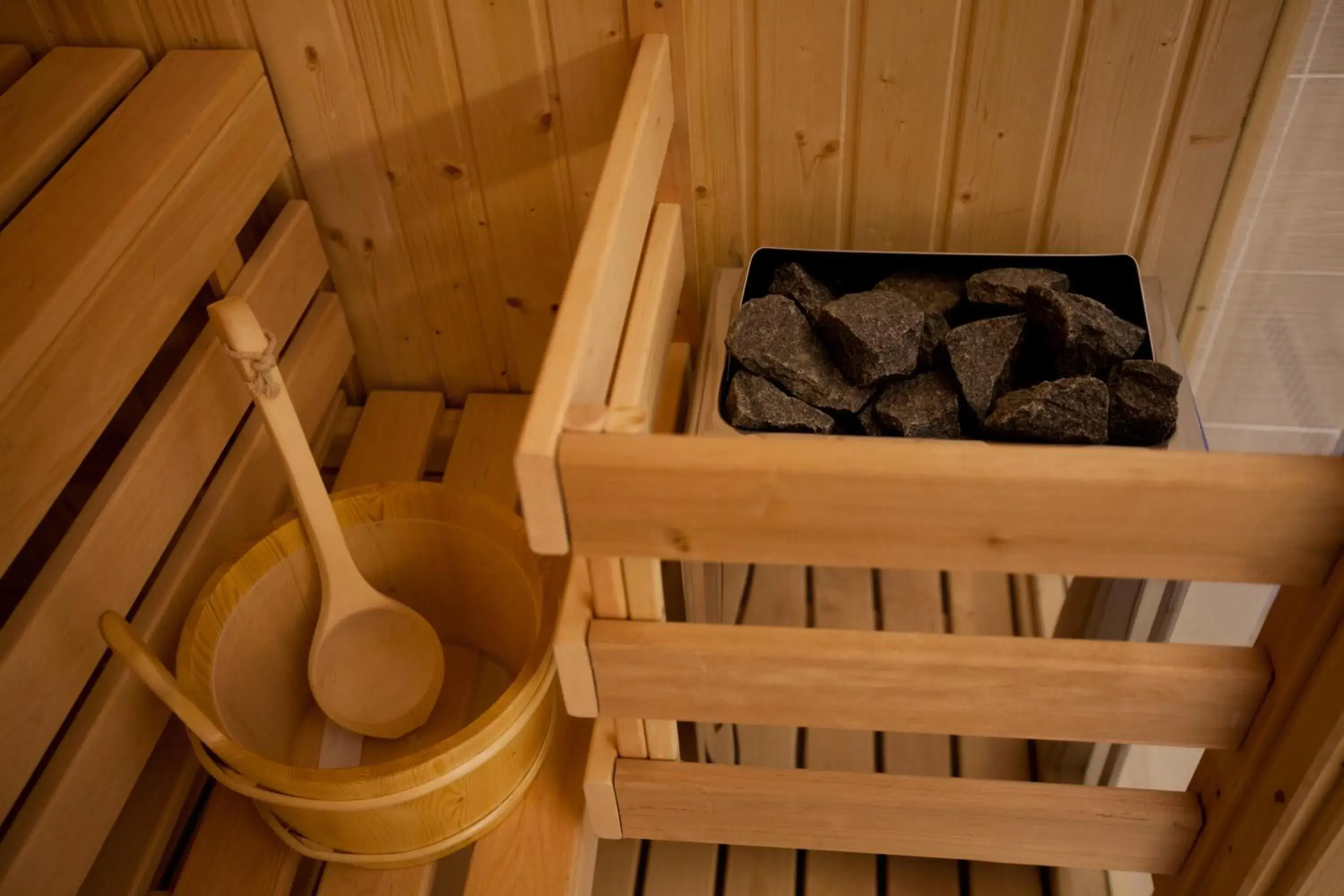 Sauna in Hotel Residence Villa Del Mare