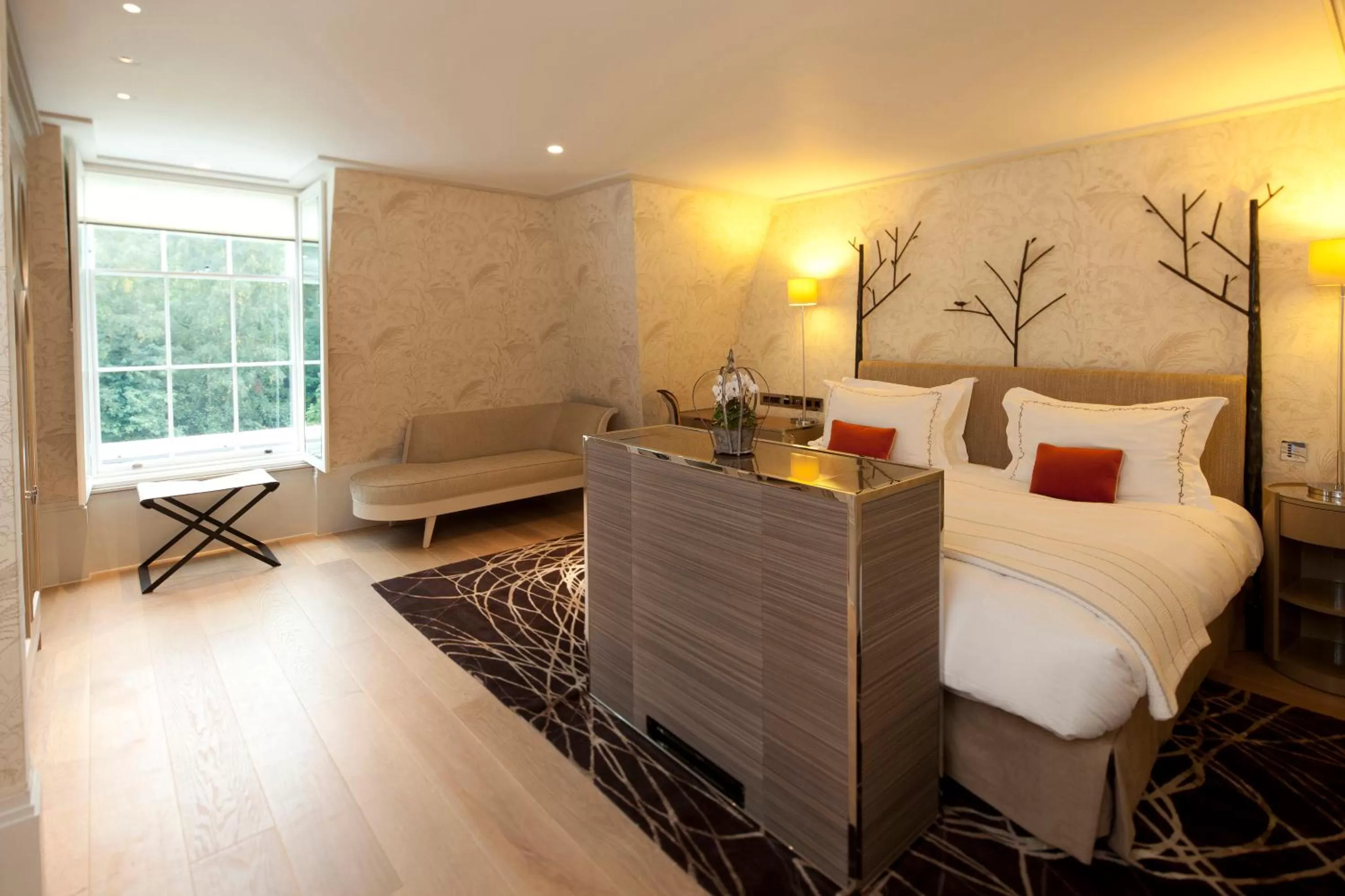 Bed in Coworth Park - Dorchester Collection