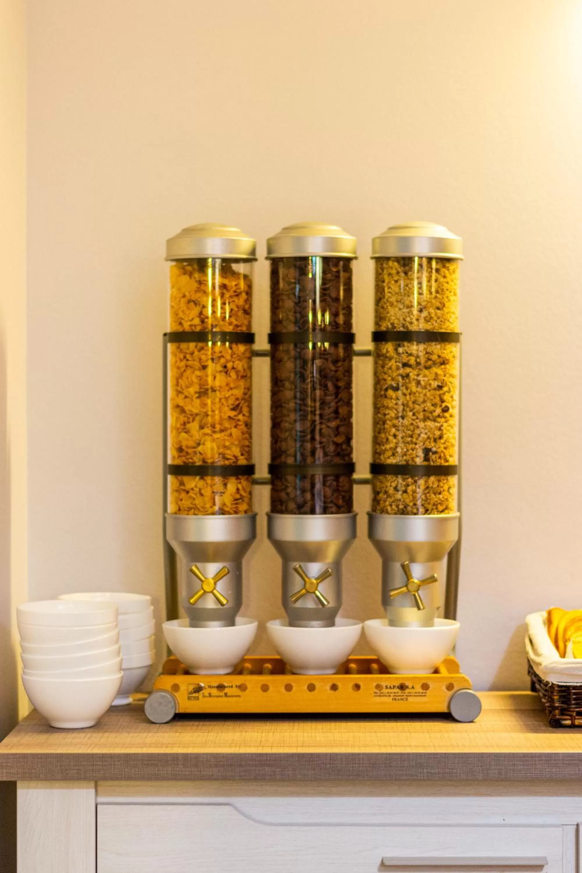 Buffet breakfast in initial by balladins La Roche-sur-Yon