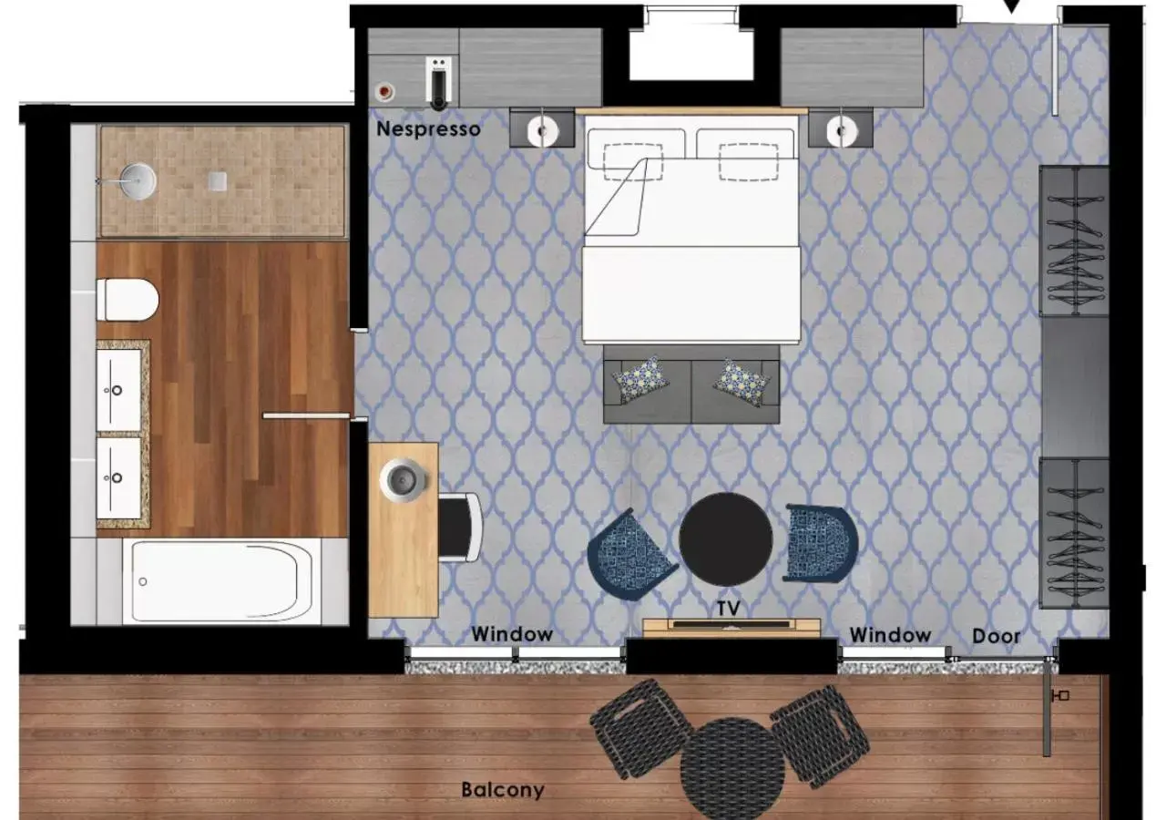 Floor Plan in The Galmont Hotel & Spa