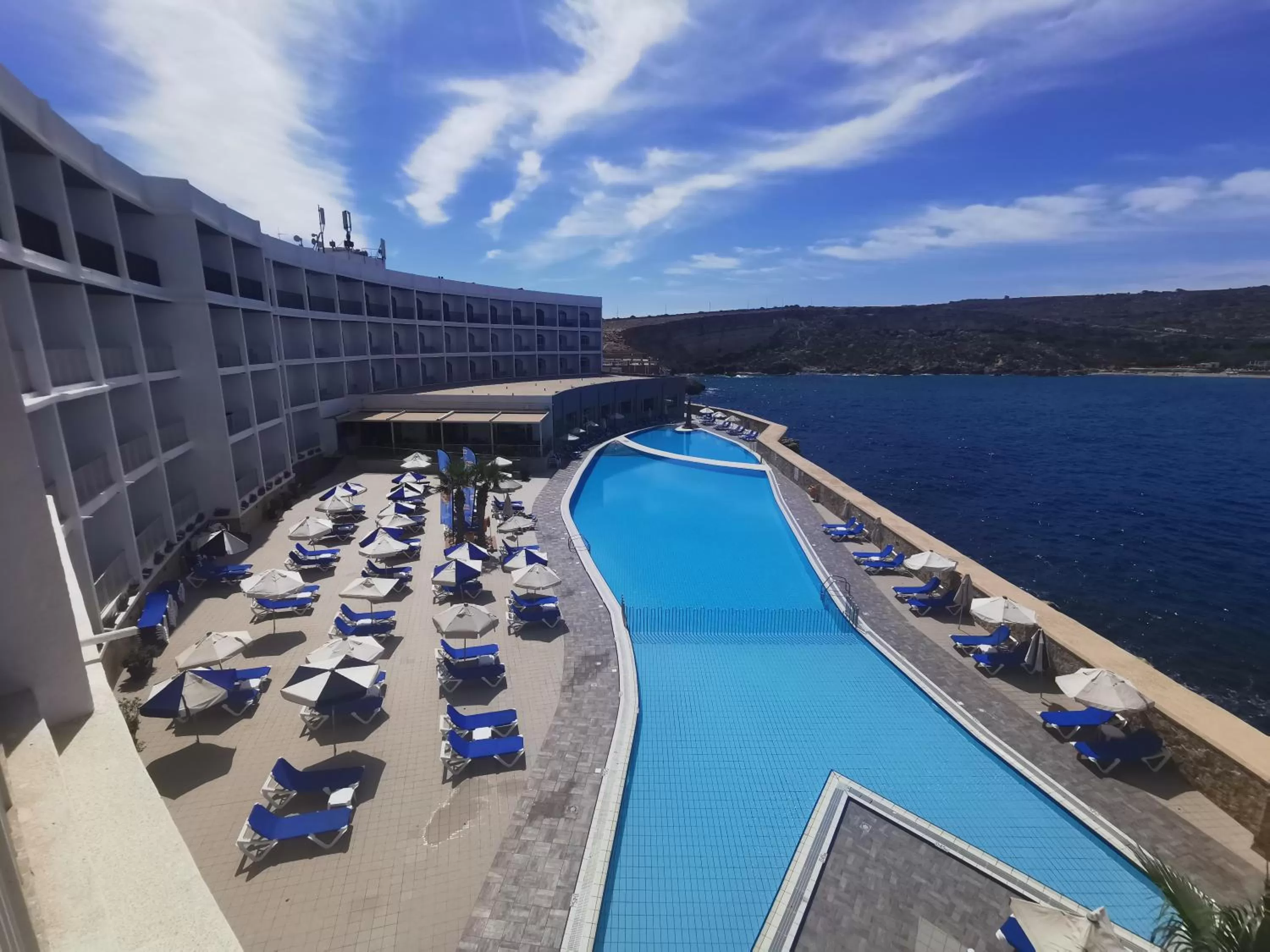 Pool view in Paradise Bay Resort