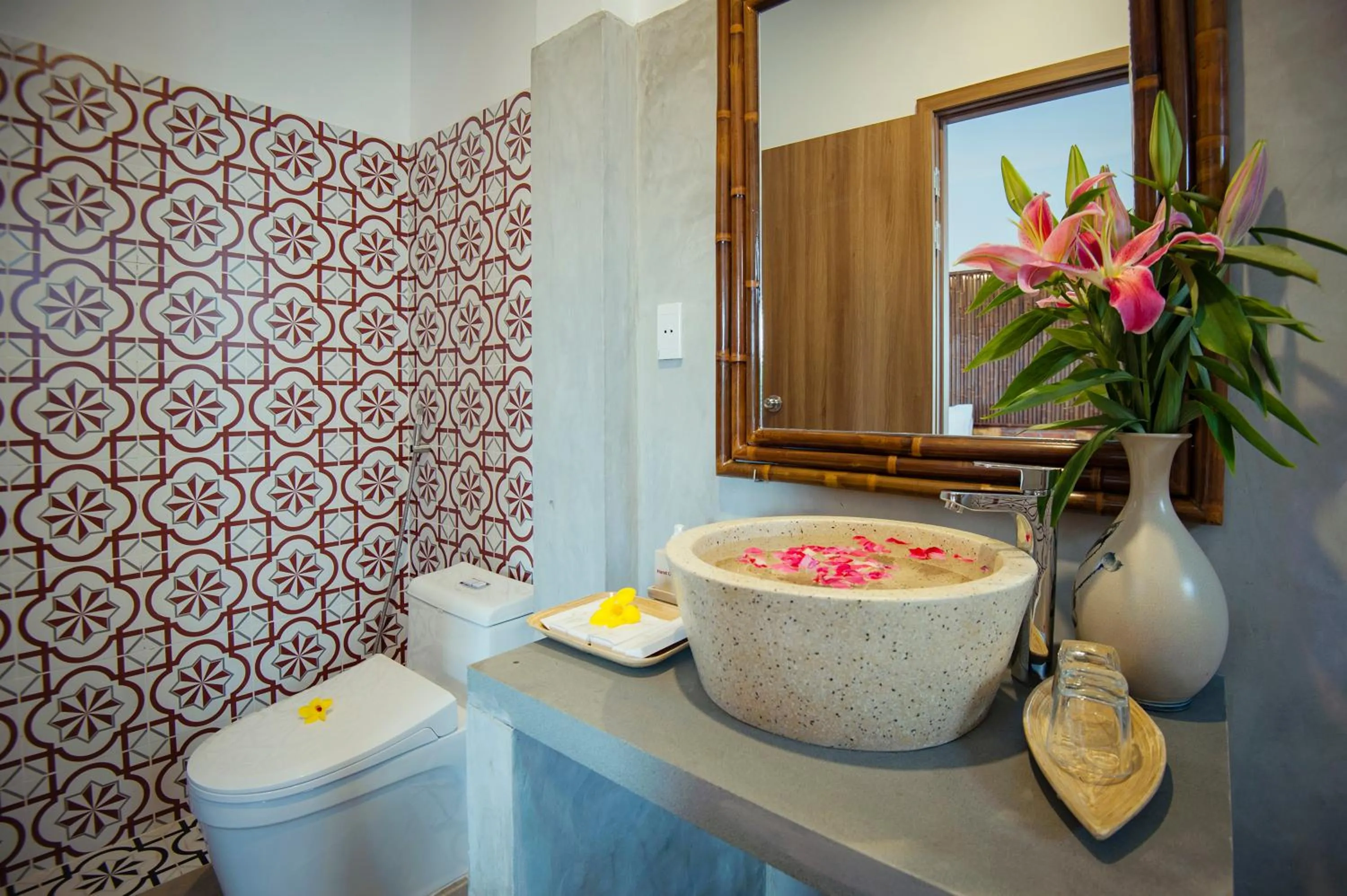 Bathroom in Hoi An Rustic Villa