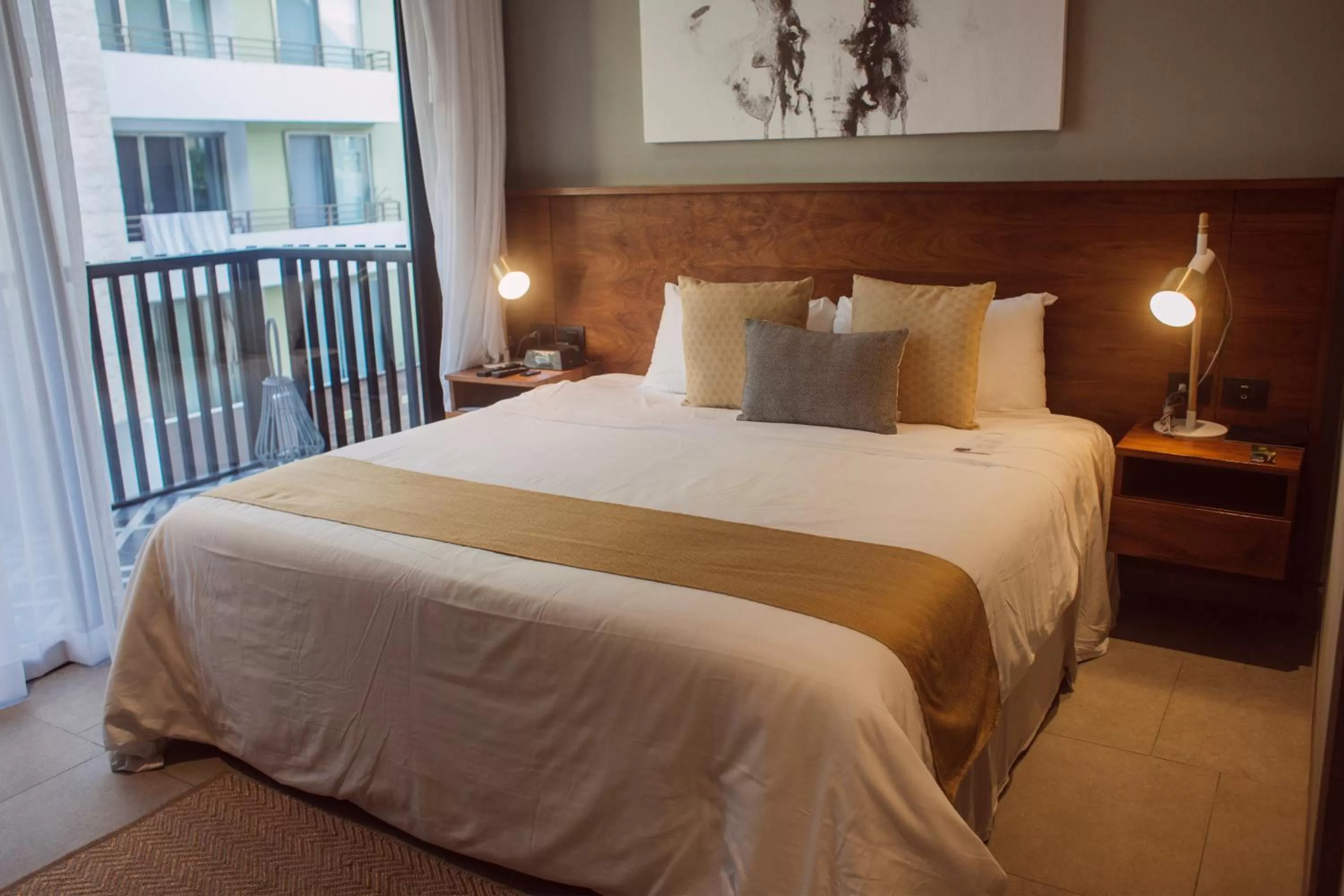 Bed in IT Boutique Hotel & Restaurant