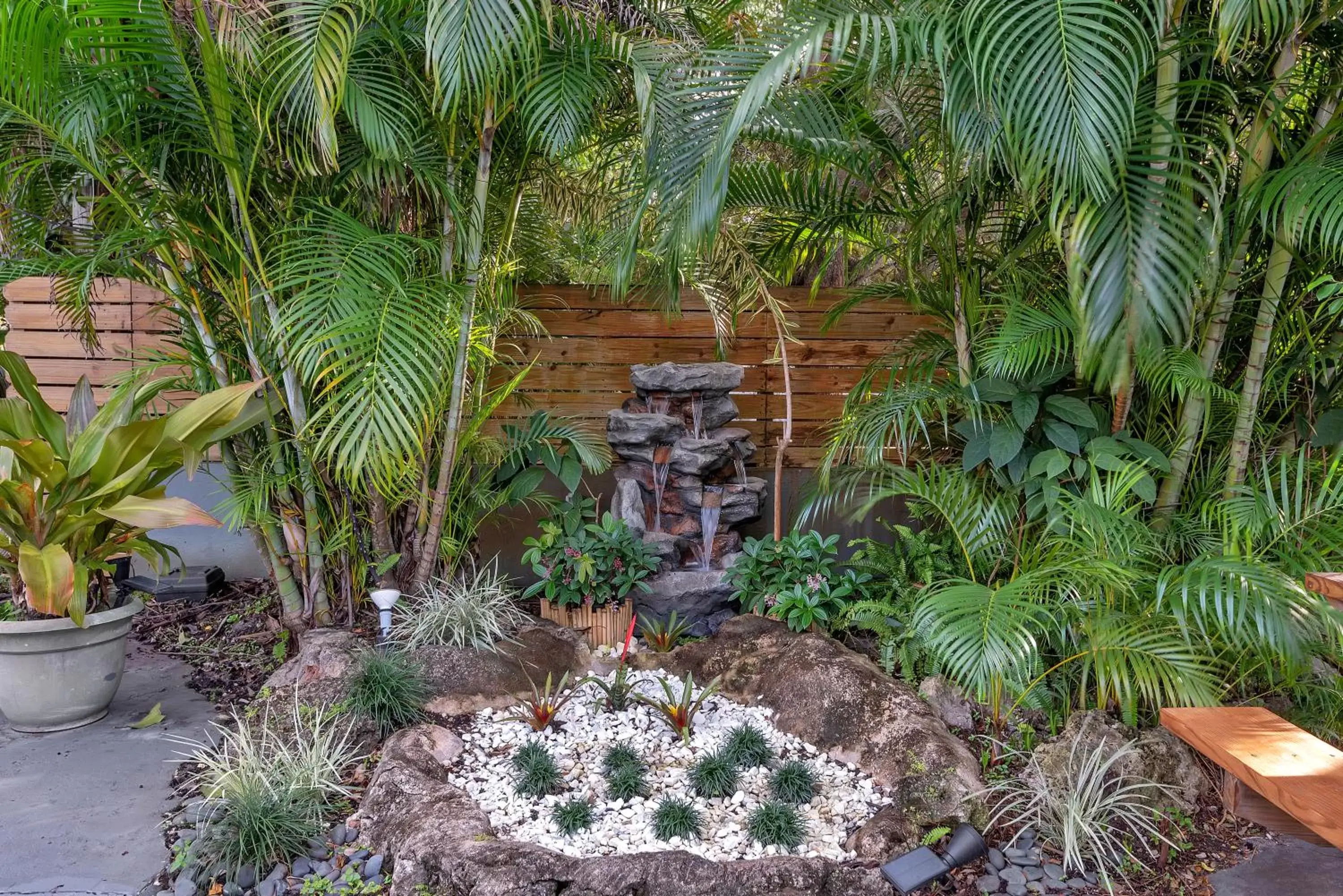 Garden in Oasis Hotel