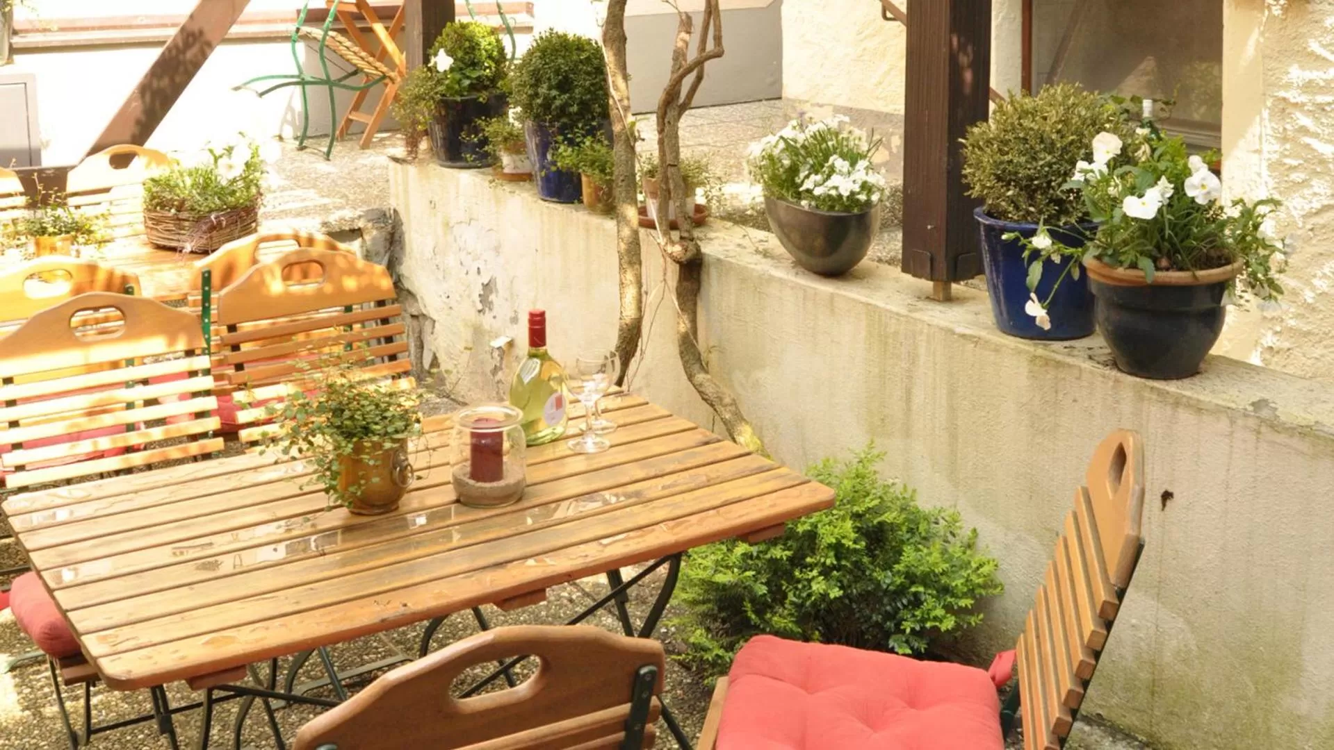 Patio in Hotel Krone am Park