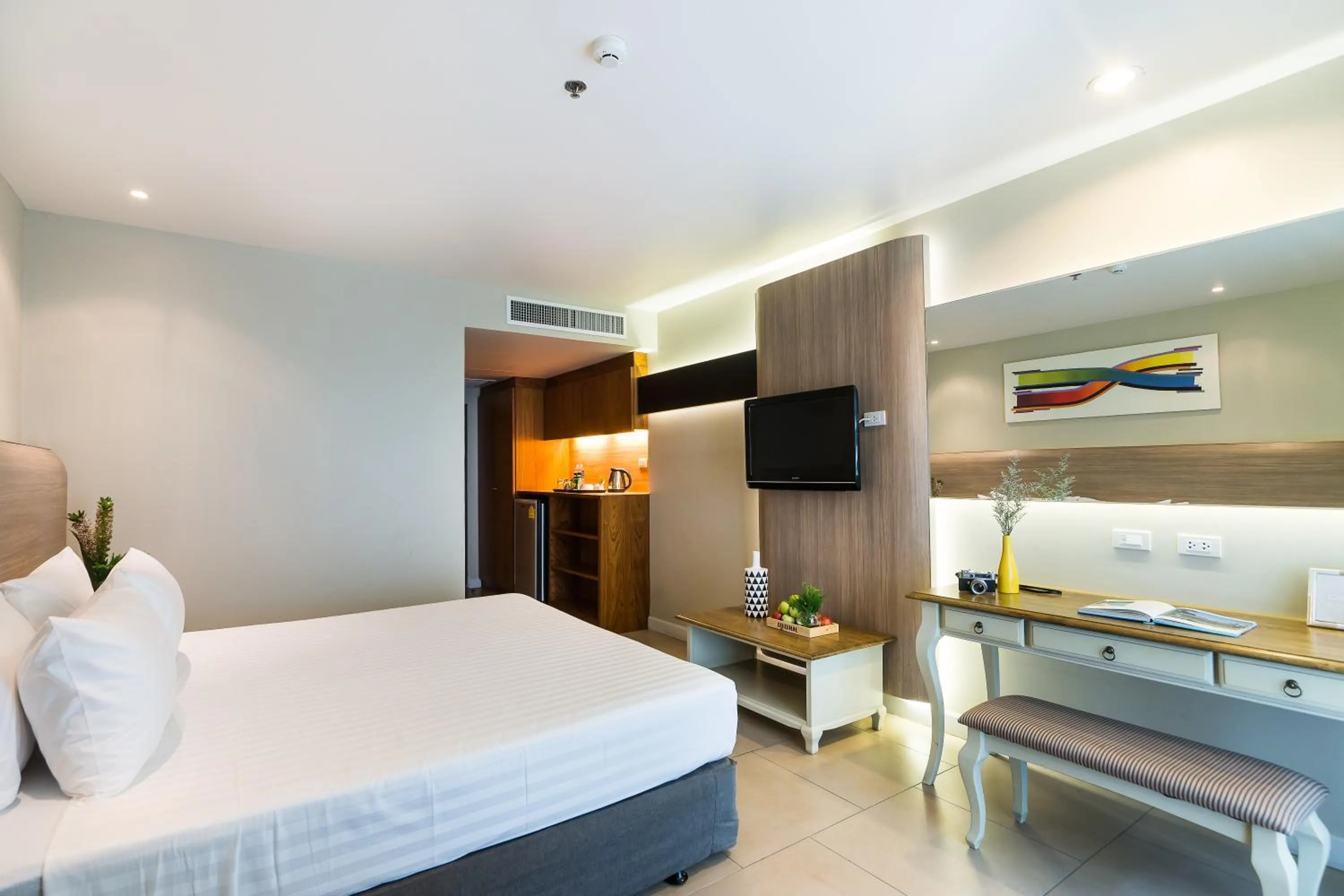 Bedroom, Bed in Sea Me Spring Too Hotel