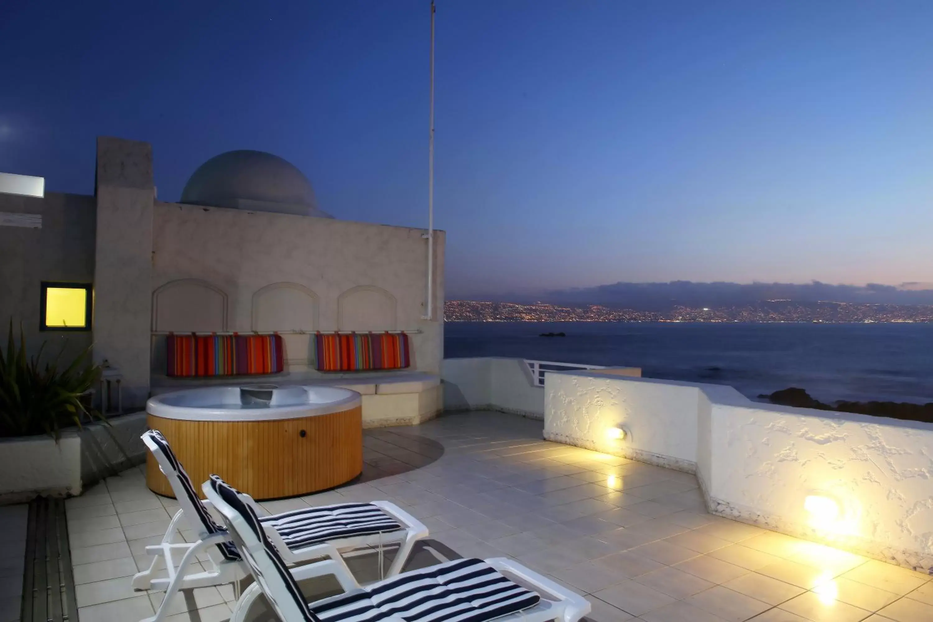 Balcony/Terrace in MR Mar Suites (ex Neruda Mar Suites)