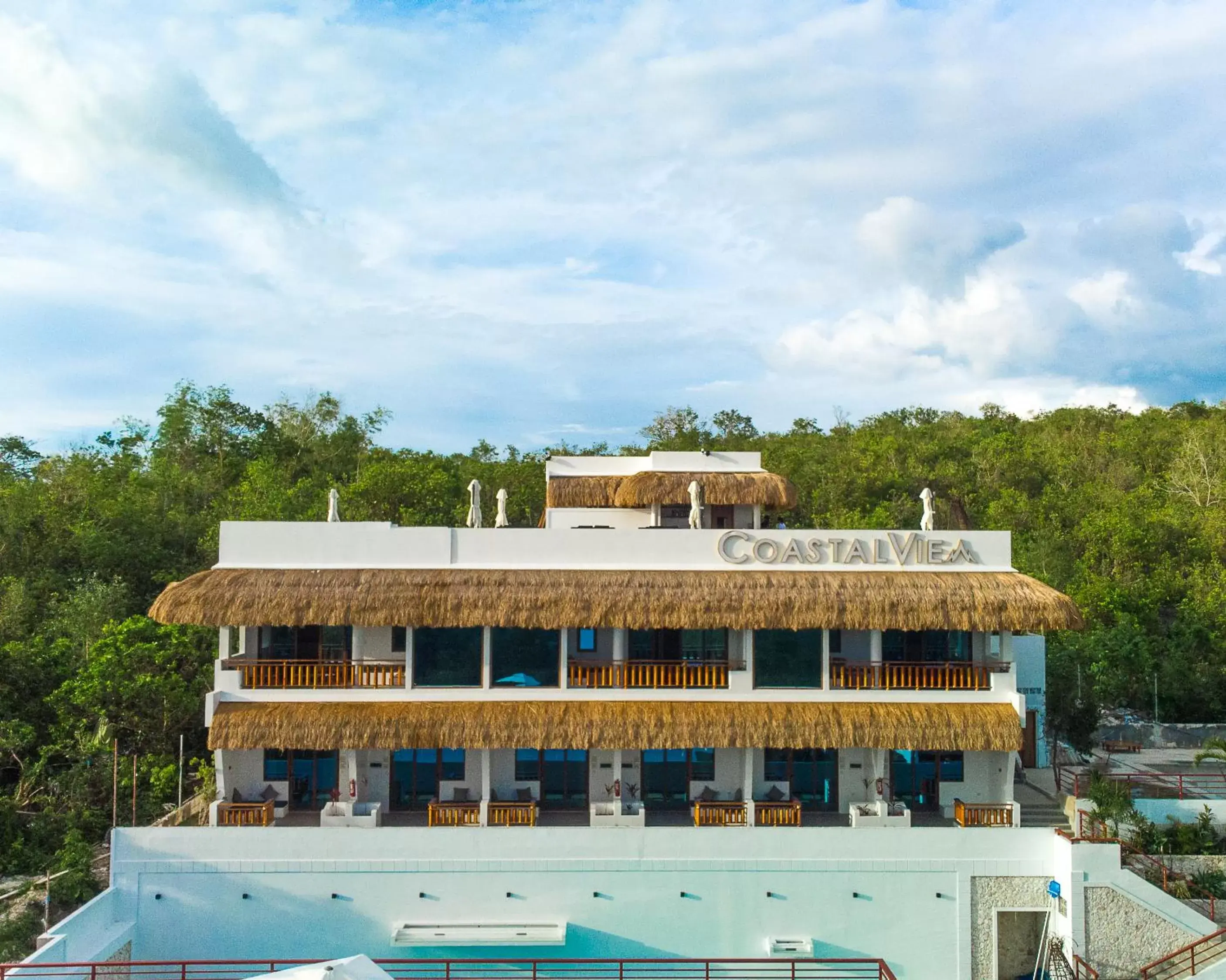 Property building in Bohol Coastal View Hotel Property building in Bohol Coastal View Hotel