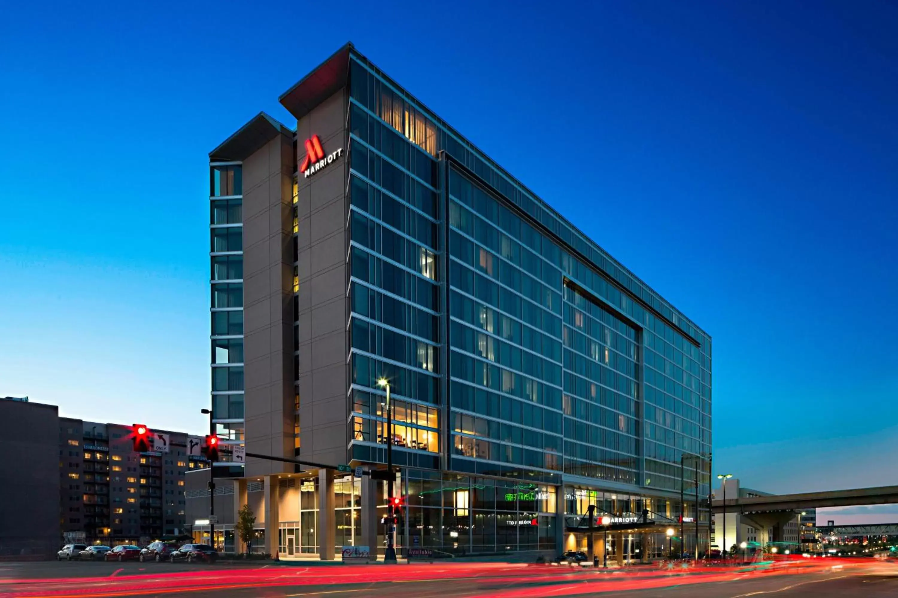 Property Building in Omaha Marriott Downtown at the Capitol District