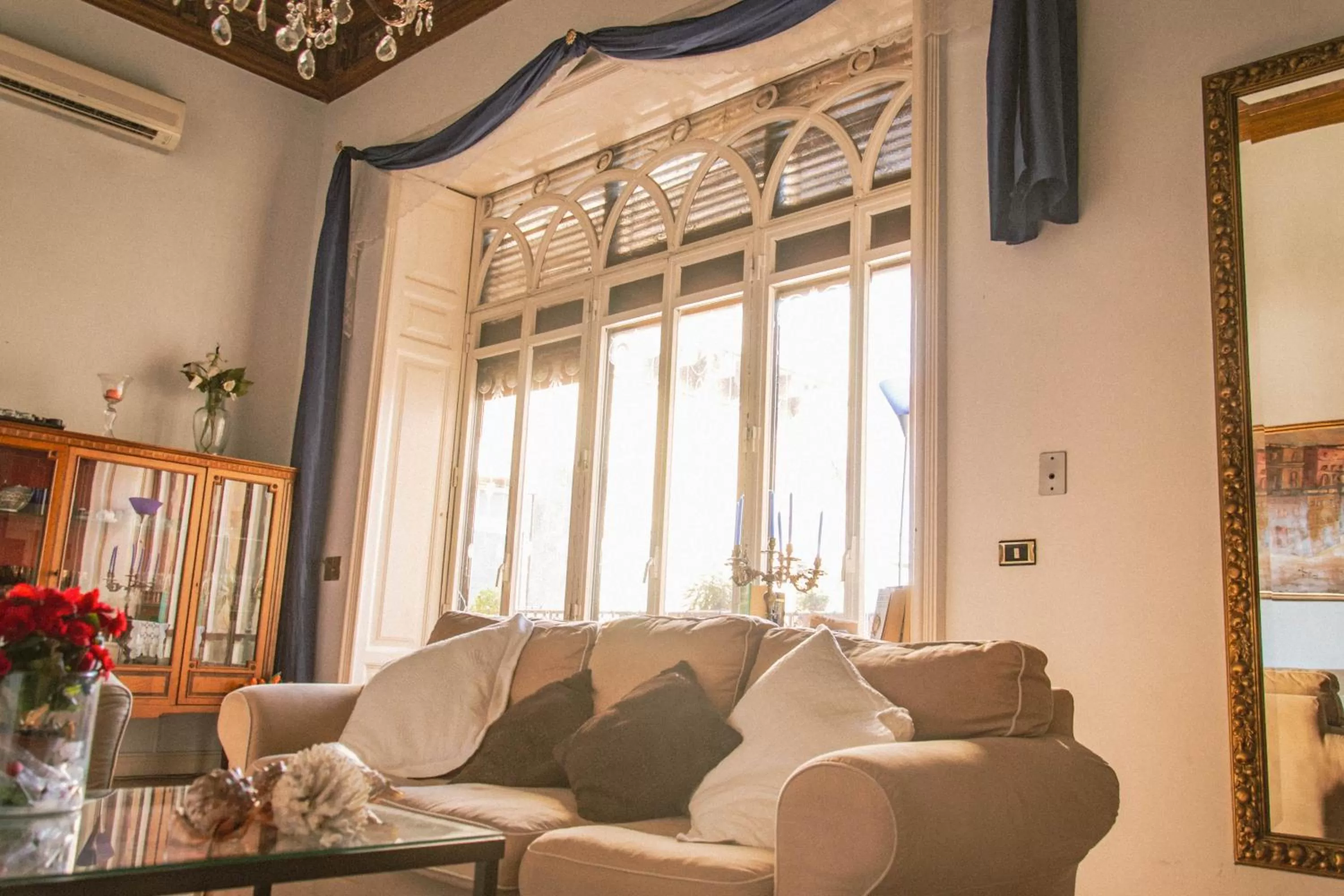 Seating area in Antica Dimora Caruso