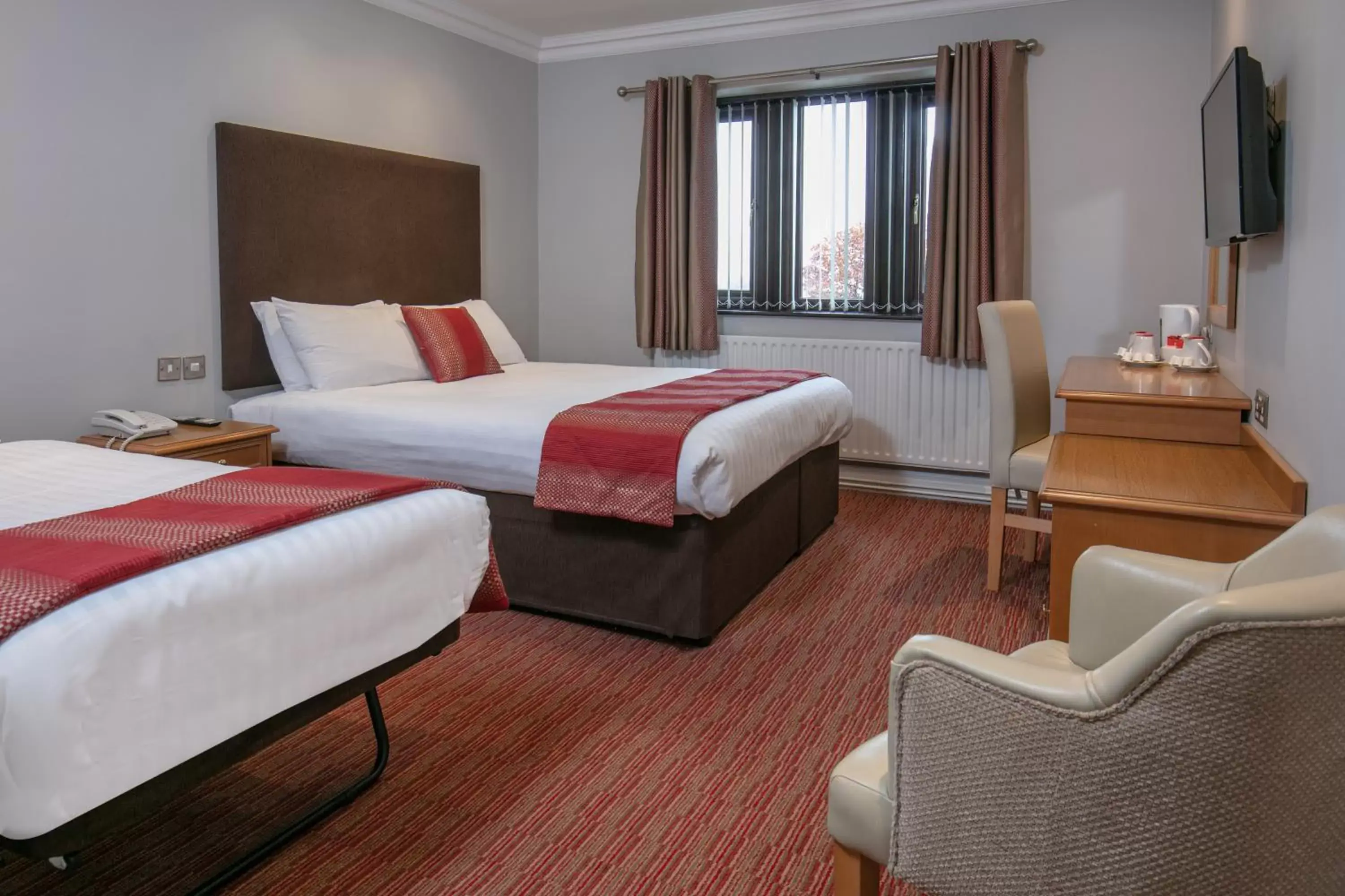 Bed in Best Western Bradford Guide Post Hotel