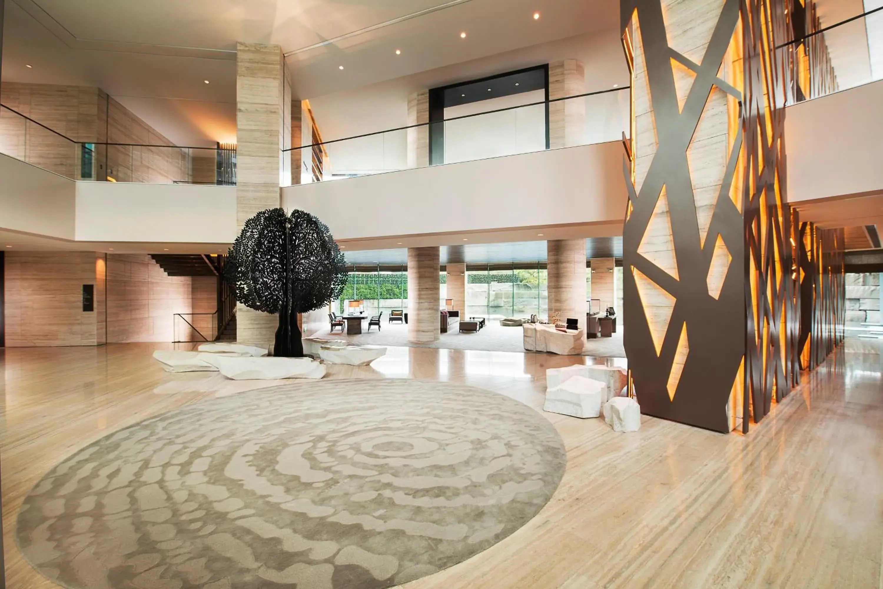 Lobby or reception in Banyantree Shanghai On the Bund - Tales rooftop bar boasts a jaw-dropping panoramic vista Lobby or reception in Banyantree Shanghai On the Bund - Tales rooftop bar boasts a jaw-dropping panoramic vista
