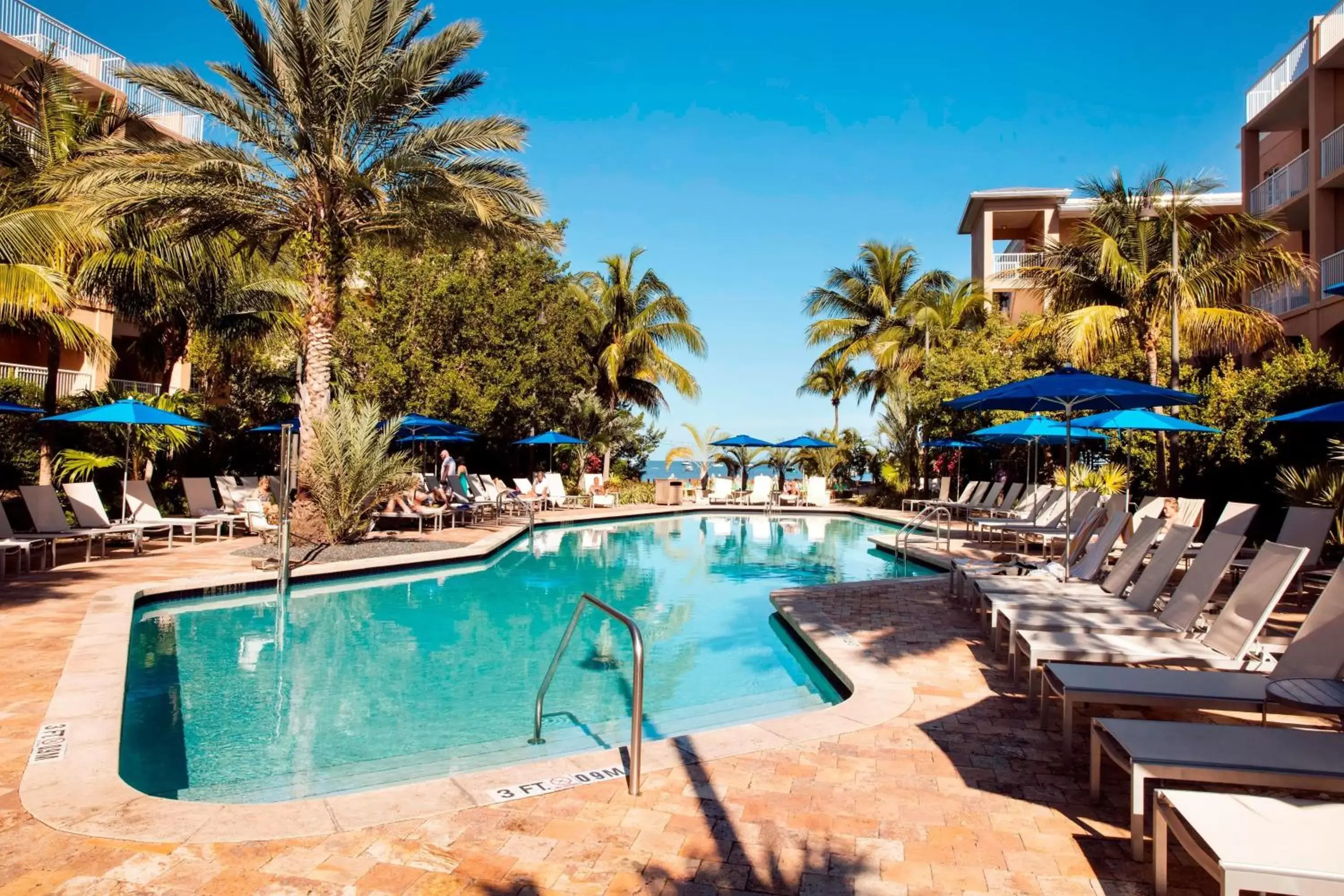 Swimming Pool in Key West Marriott Beachside Hotel